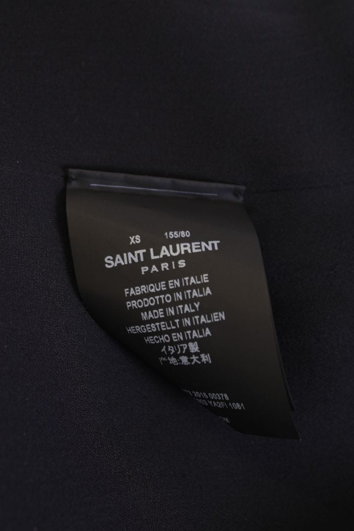 Saint Laurent Saint Laurent Heart Trim Cardigan Black XS