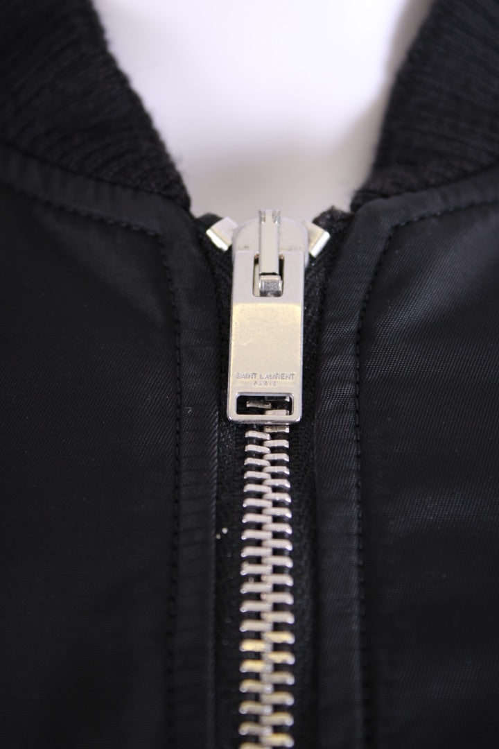 Saint Laurent Black Saint Laurent Bomber Jacket, S