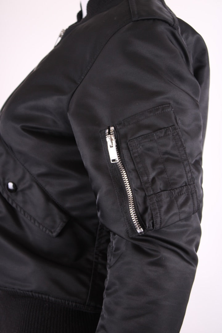 Saint Laurent Black Saint Laurent Bomber Jacket, S
