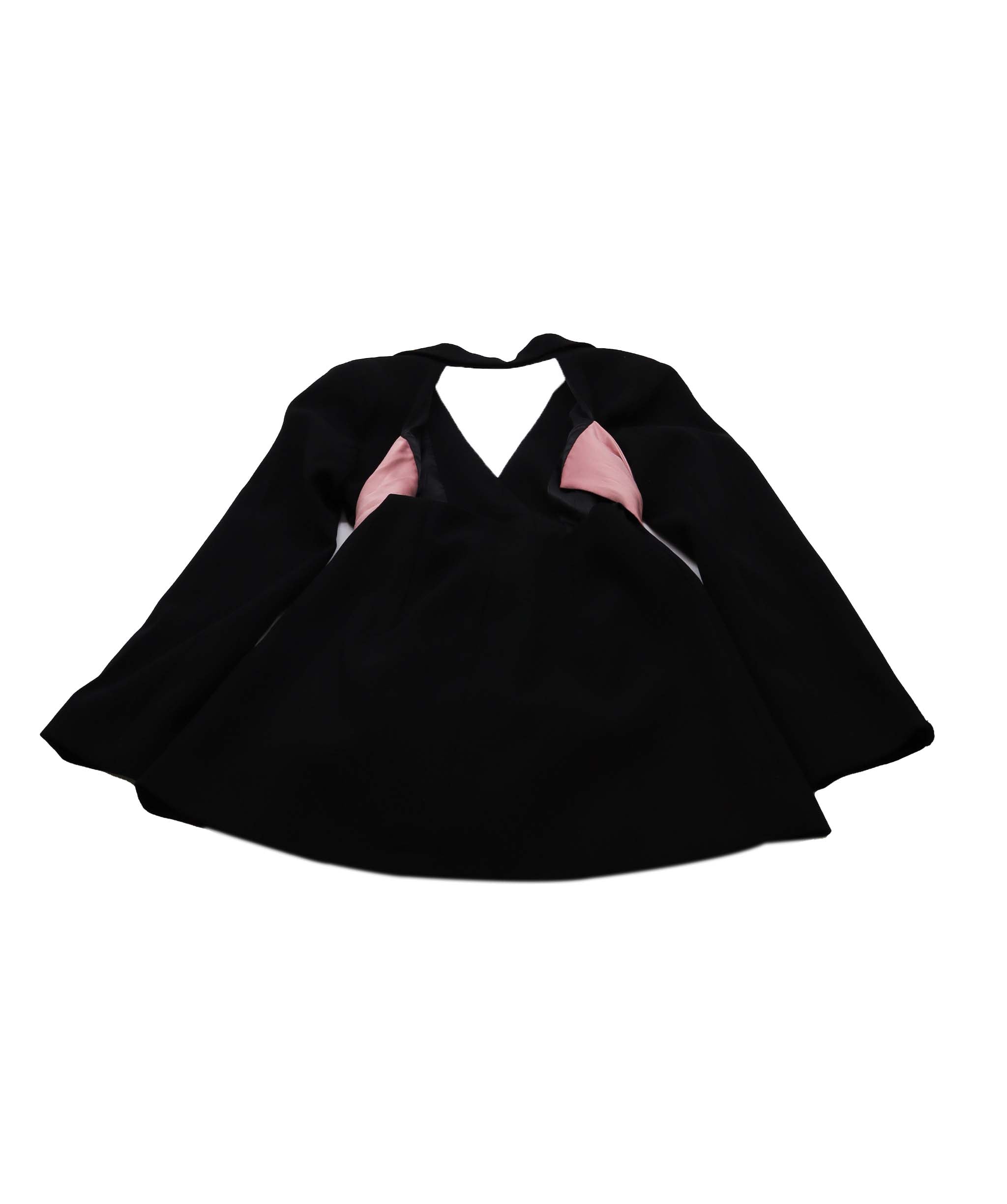 Saira Bow Down Blazer Bow Black Snall RJC4235