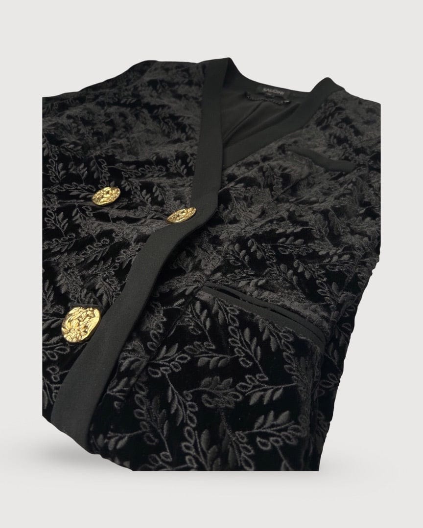Saloni Black Saloni Dress, 16