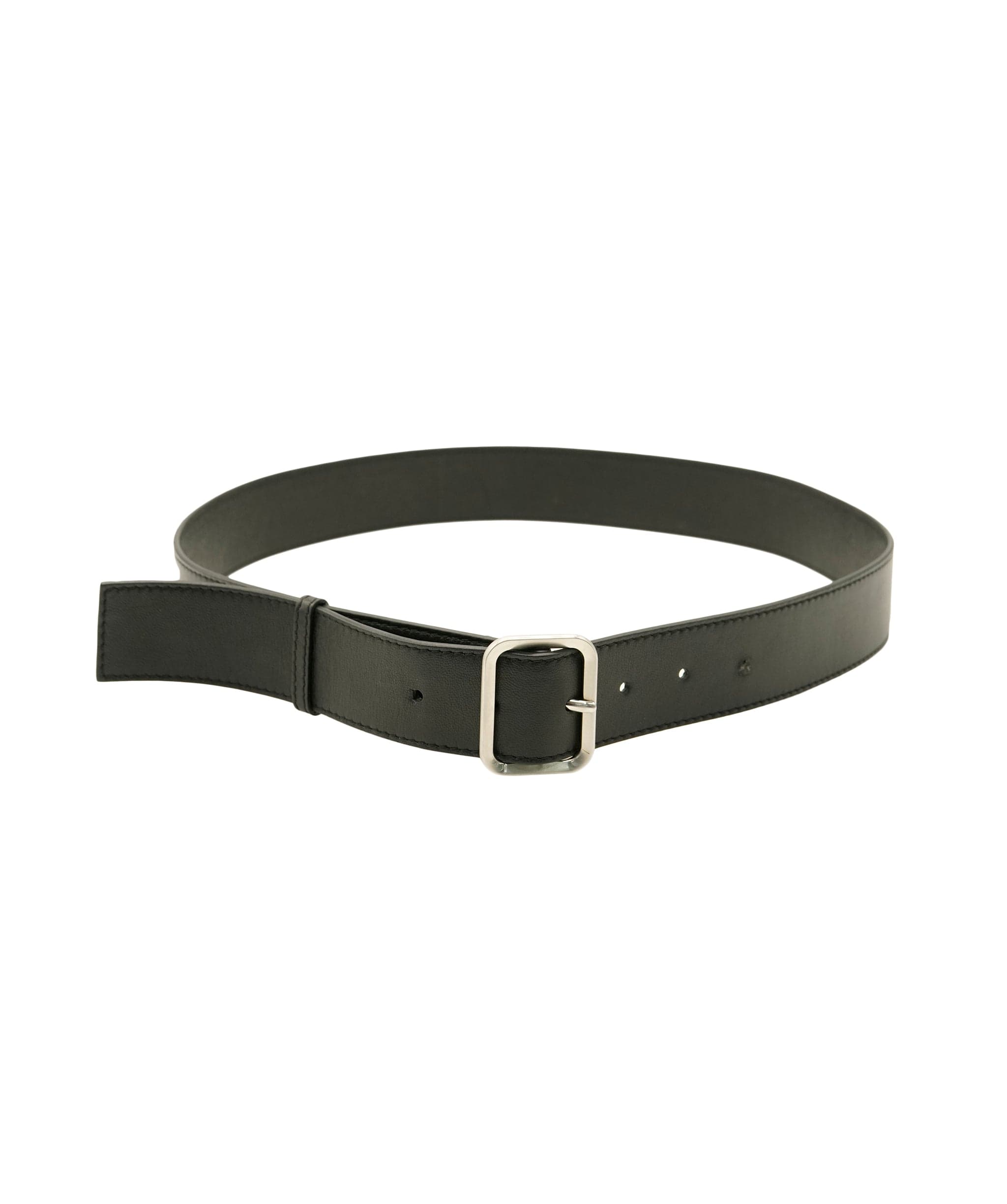 Salvatore Ferragamo Salvatore Ferragamo Black Leather Belt DBXL0049