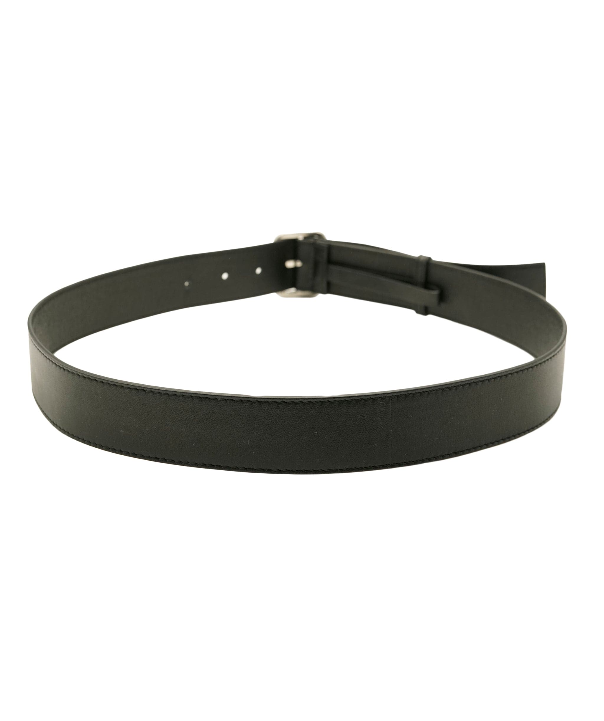 Salvatore Ferragamo Salvatore Ferragamo Black Leather Belt DBXL0049