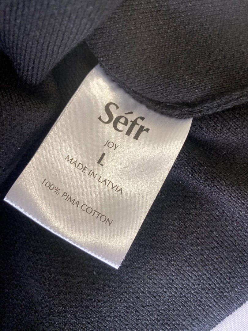 Sefr Sefr Knit Vest Black L