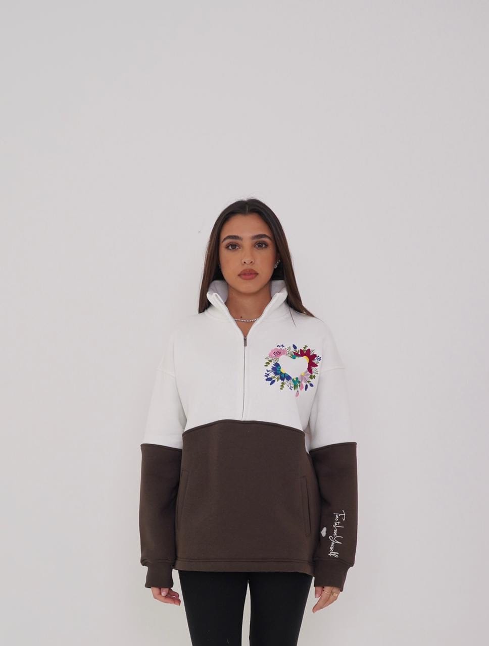 SELF LOVE TIME TO SELF LOVE SWEATER (سترة)