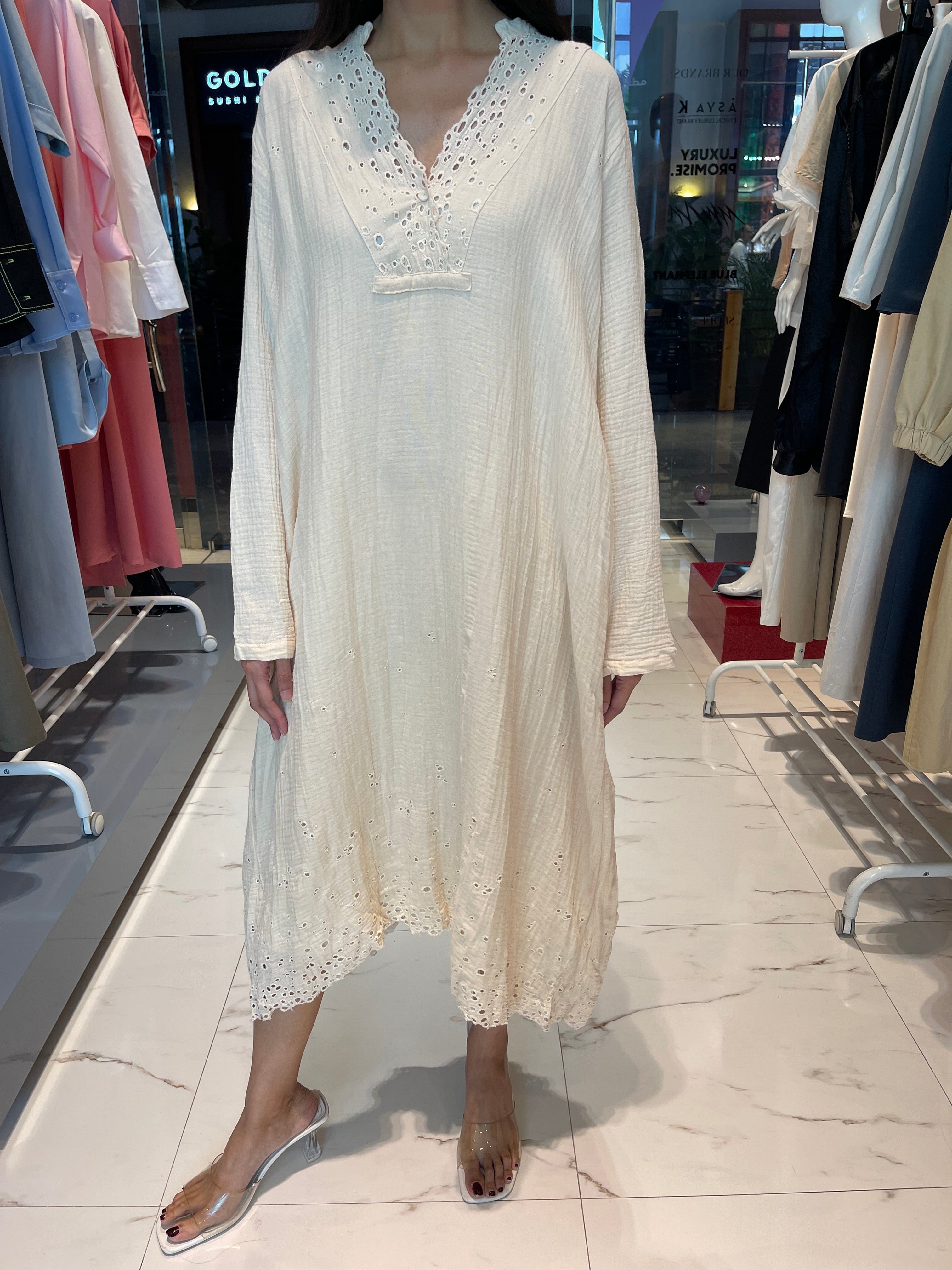 SEOUL COLLECTION V-NECK KAFTAN (فستان) “BURU”