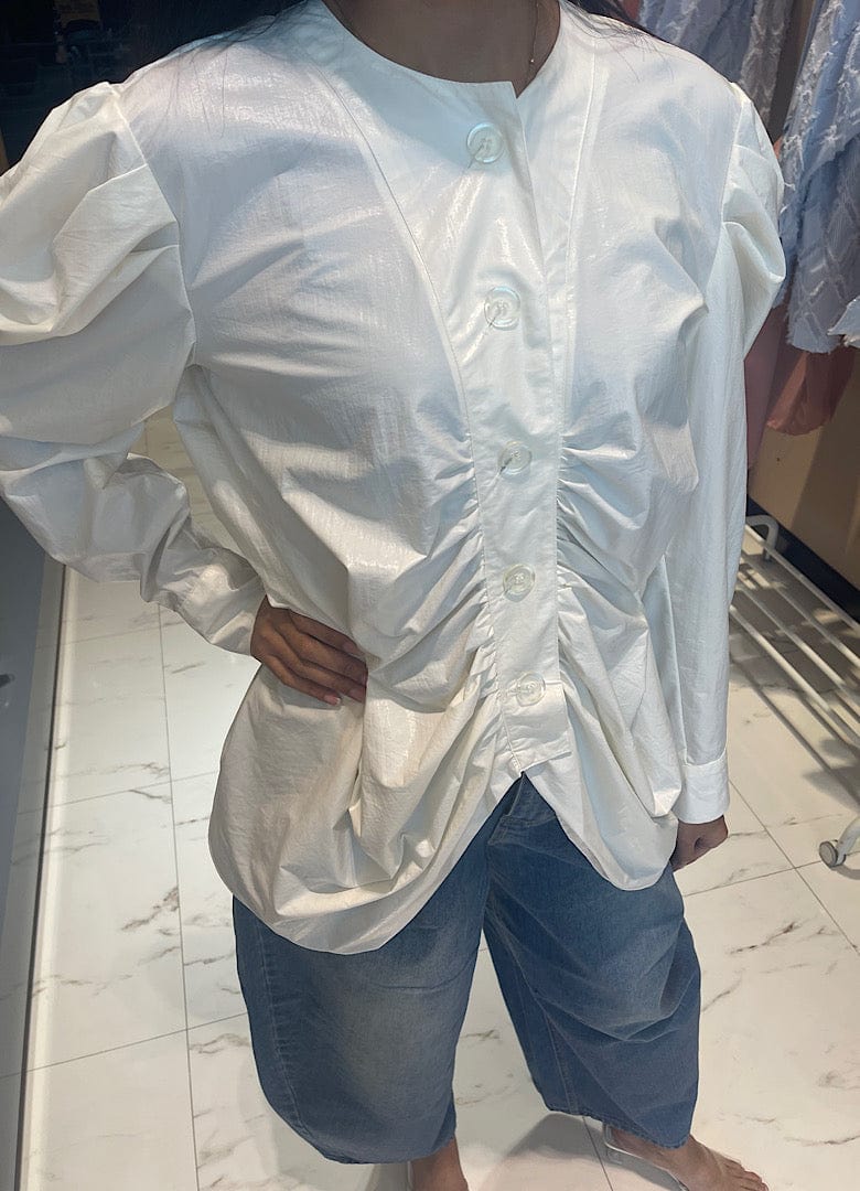 SEOUL COLLECTION PUFFY SLEEVES SHIRT  (قميص) “MOSA”