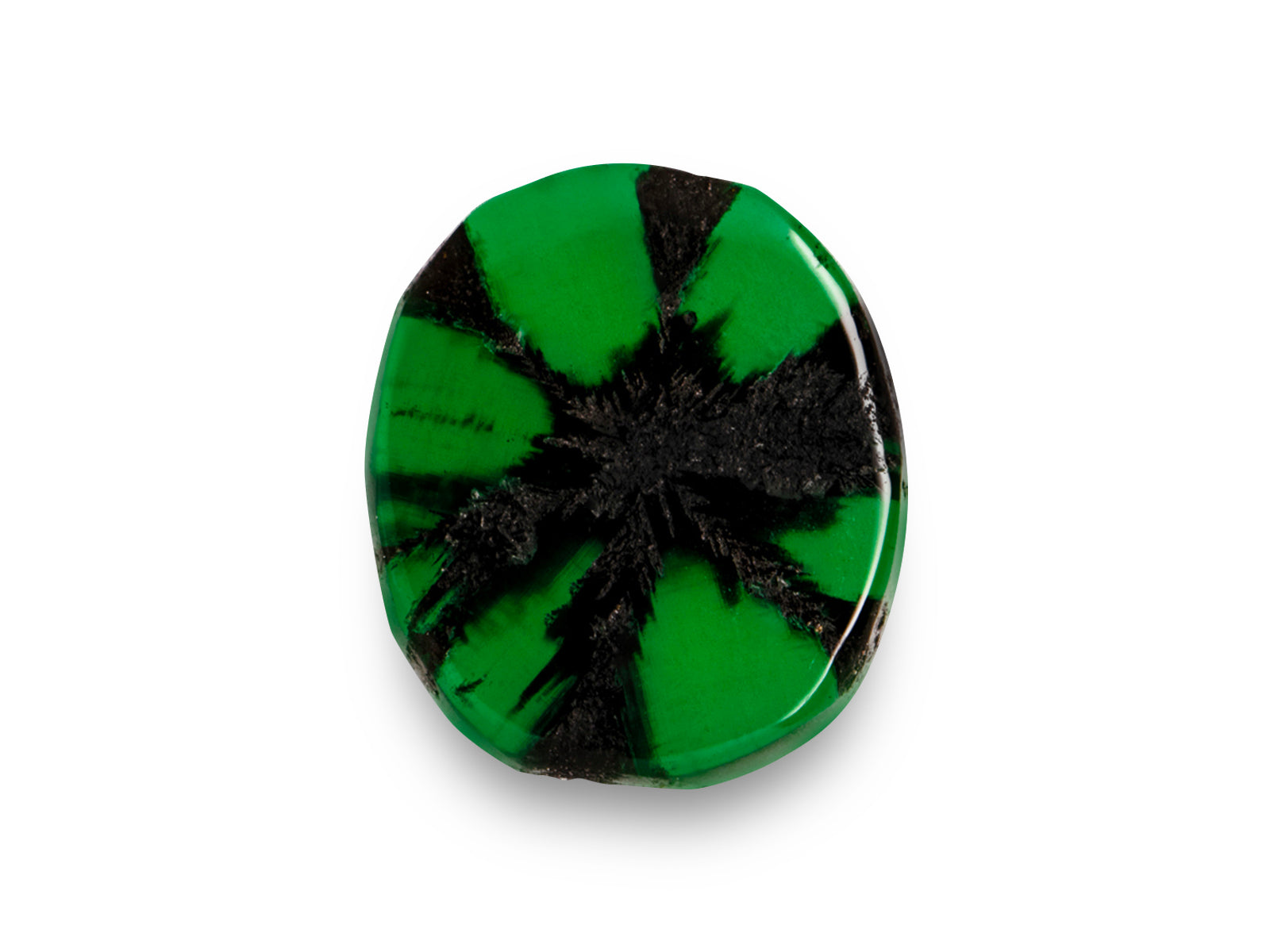 StarRuby.in 1.03 Ct. Trapiche Emerald