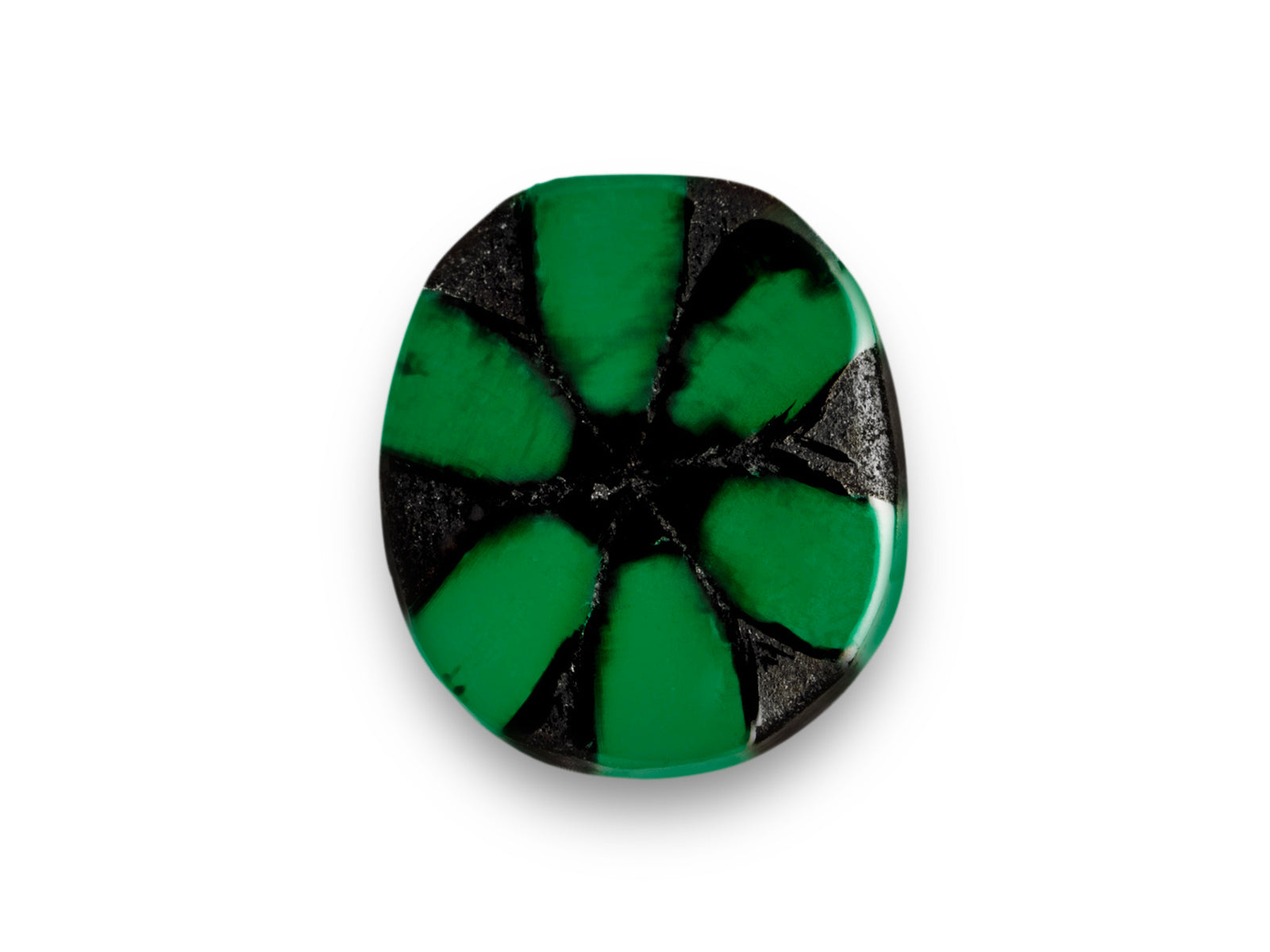 StarRuby.in 2.23 Ct. Trapiche Emerald