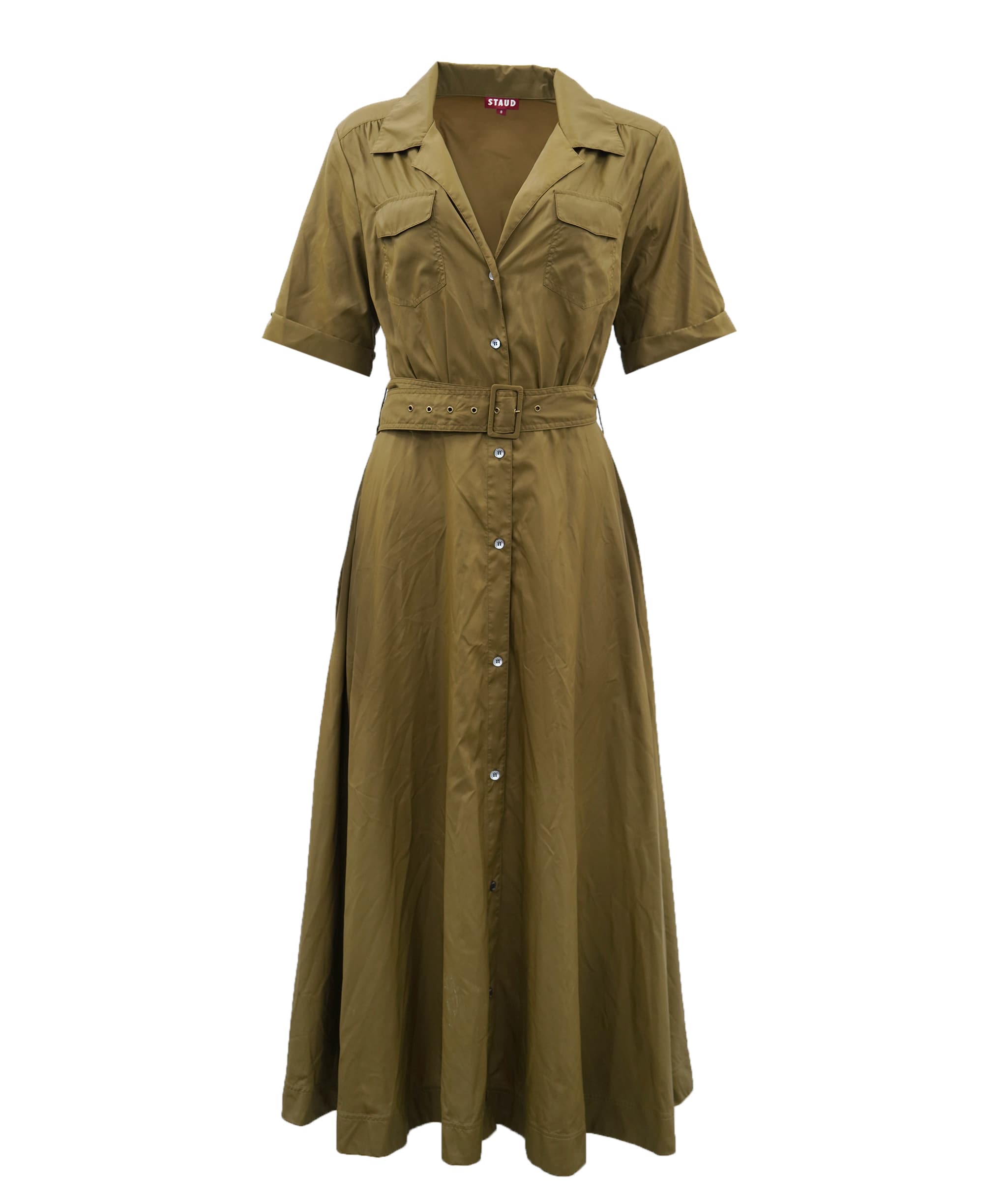 Staud Staud dress green AKC0790