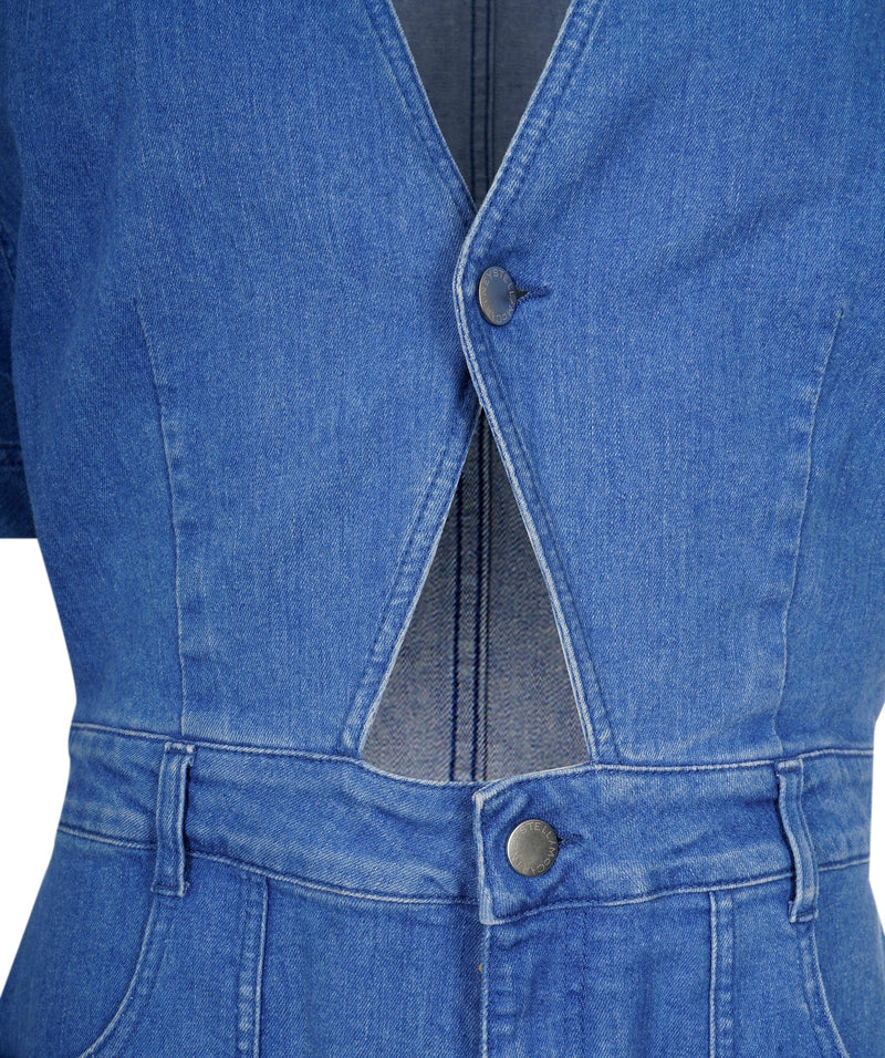 Stella McCartney Blue Chain Denim Jacket | Lyst Australia