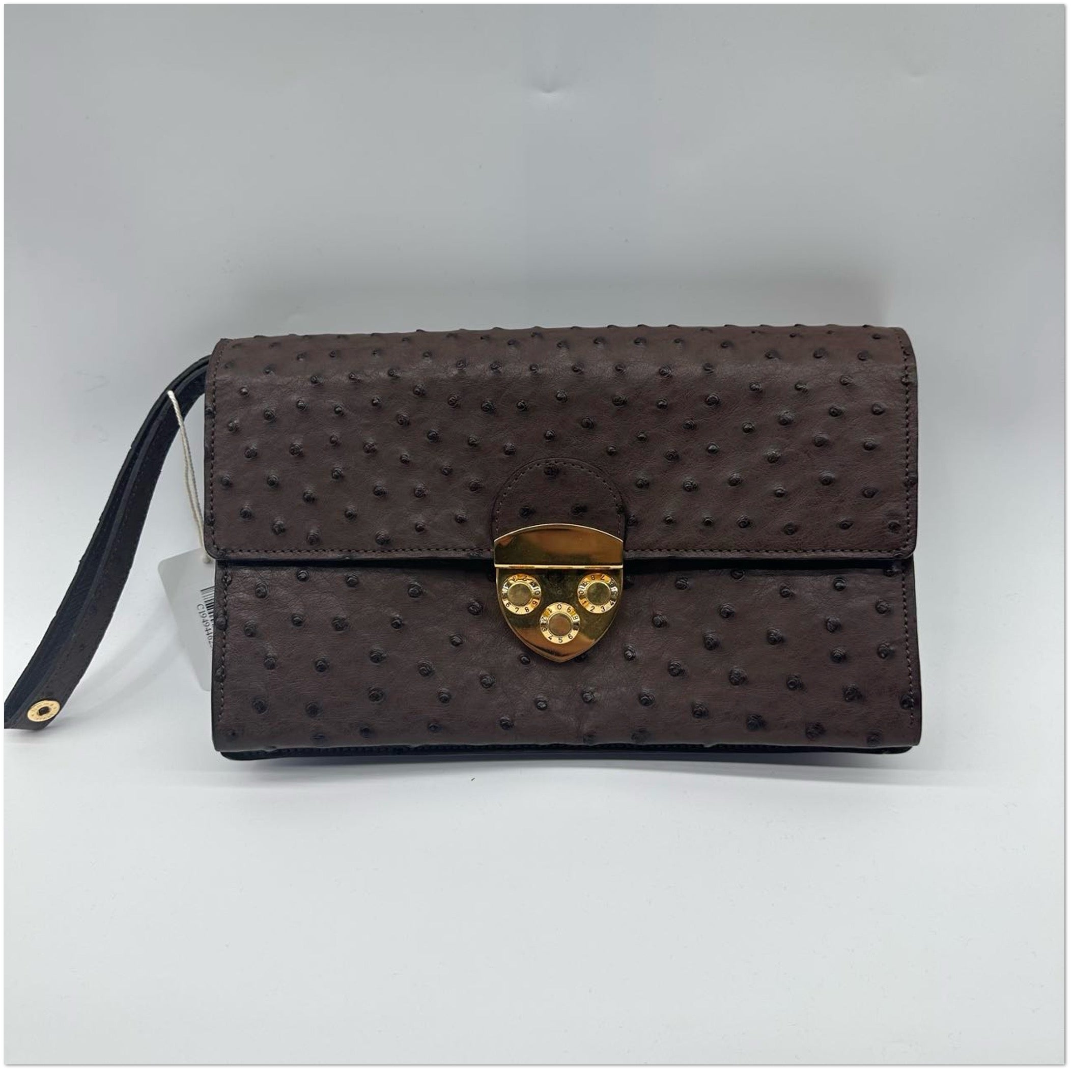 Stuart Weitzman Stuart Weitzman Ostrich Leather Clutch C19494462350