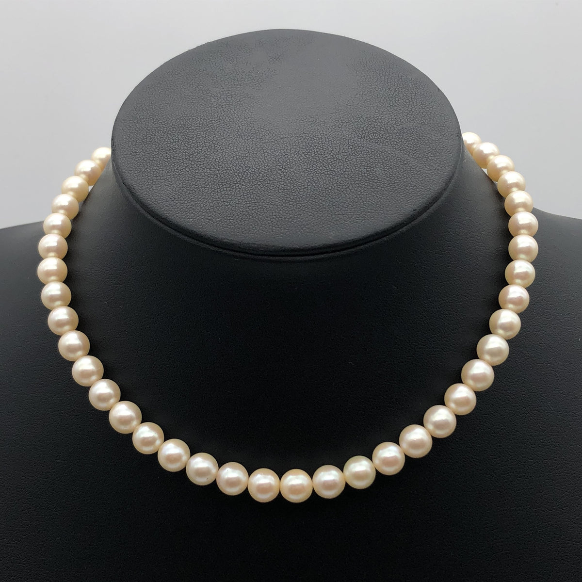 Tasaki Tasaki Pearl String Necklace, K14WG, 27.8g, 14inch C387312