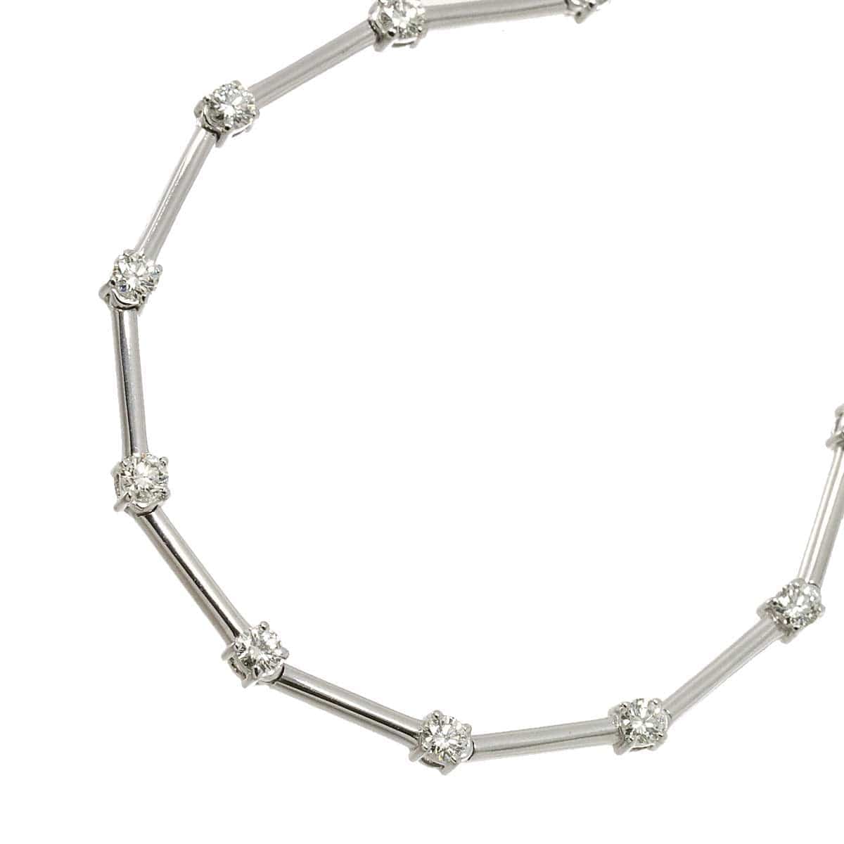 TASAKI TASAKI Diamond 2.17ct Necklace 18K White Gold 750 90300193