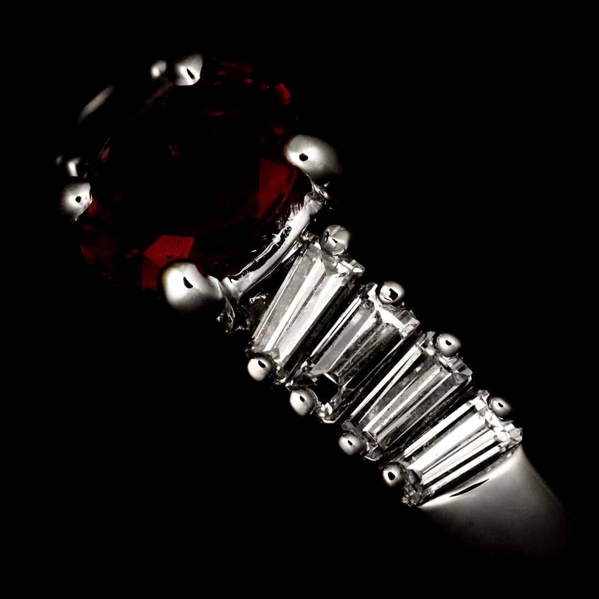 TASAKI TASAKI Ruby 0.68ct Diamond 0.46ct Ring Pt Platinum 5.25(US) 90300922