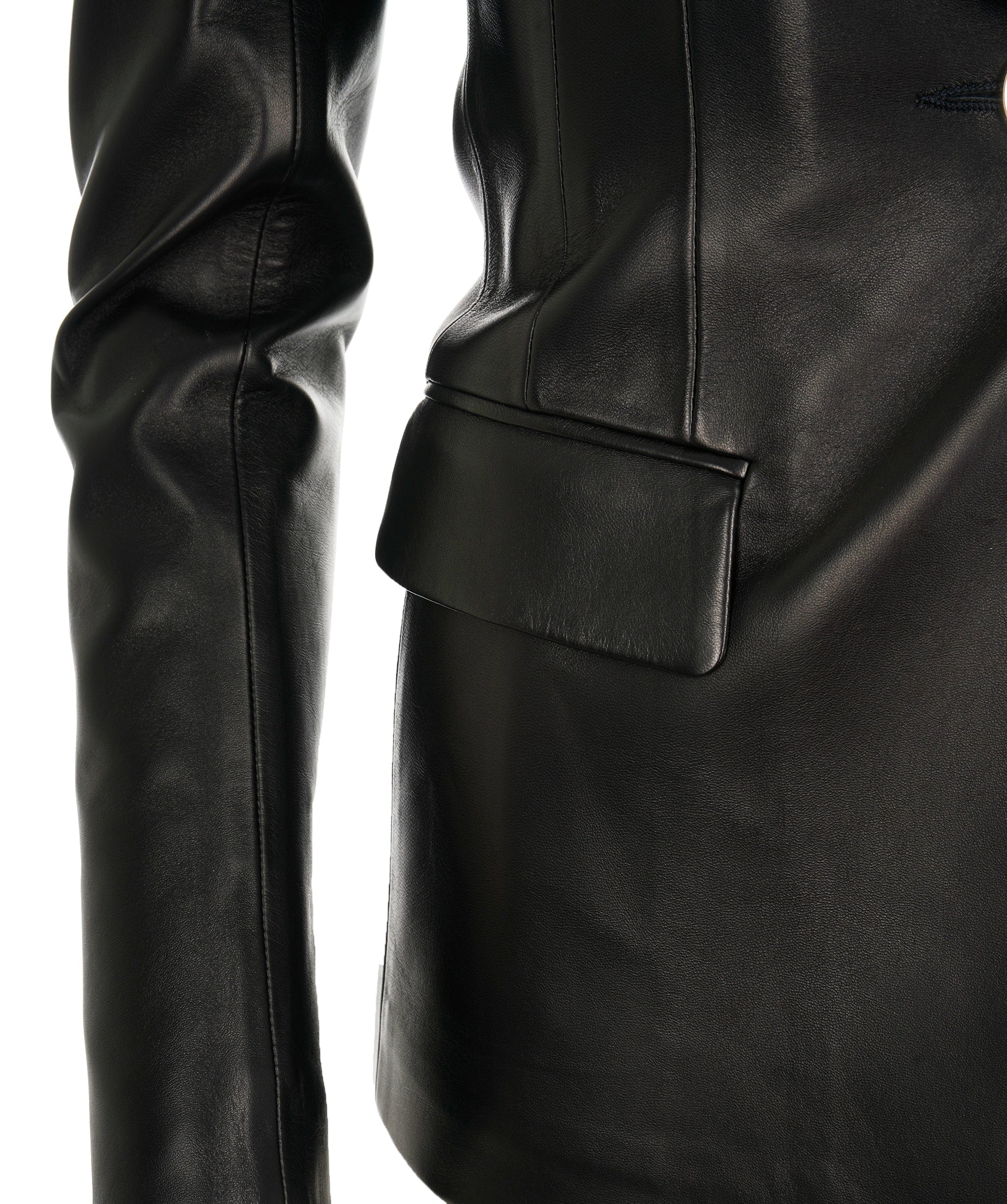 The Attico The Attico Leather Blazer AGC2160