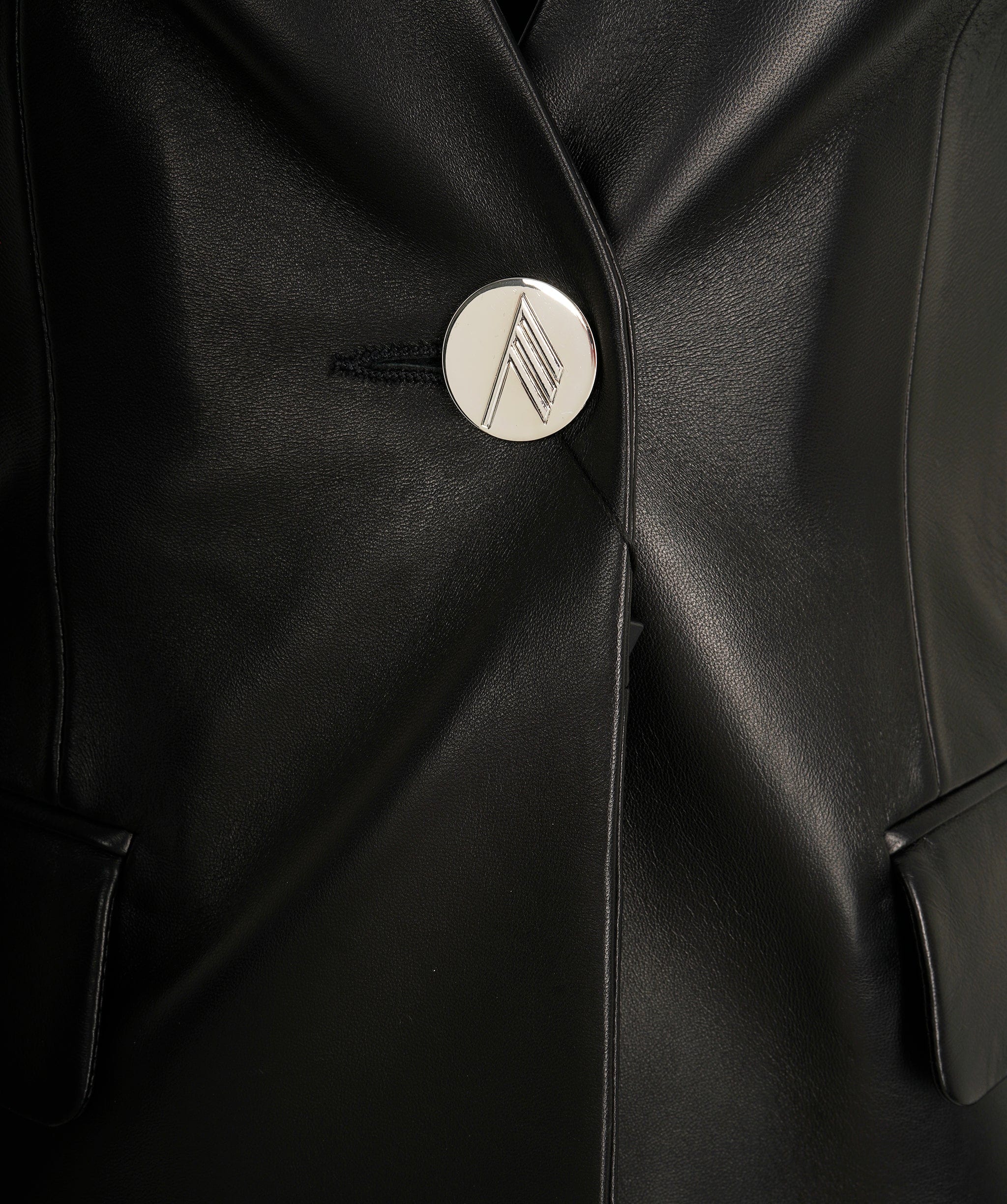 The Attico The Attico Leather Blazer AGC2160