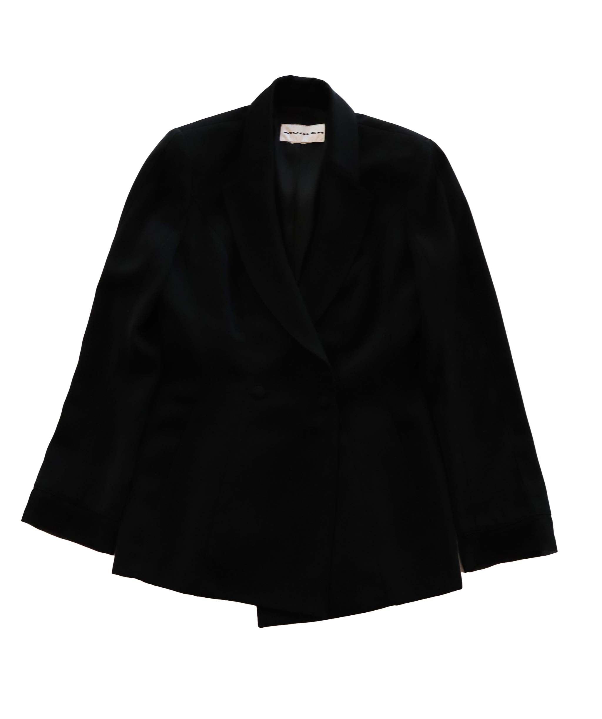 Thierry Mugler Thierry Mugler black Double Breasted Jacket - AGC1791