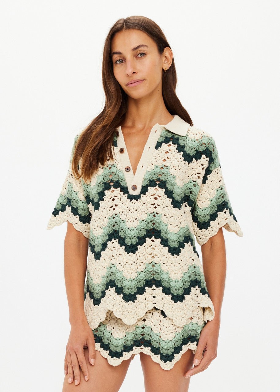 TIDAL HALI CROCHET SKIRT| تنورة TIDAL - Maison Clad