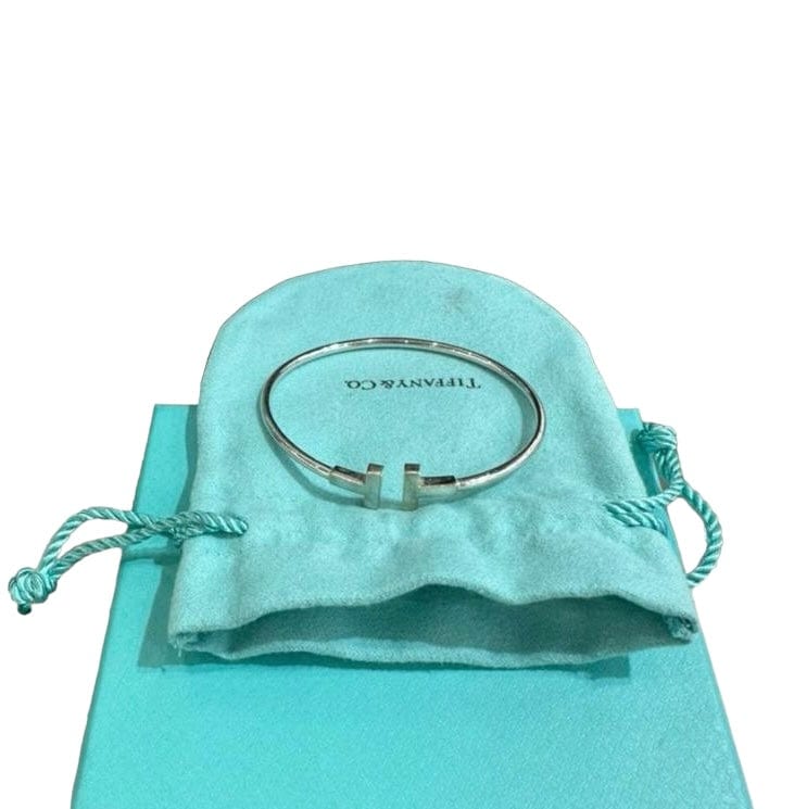 Tiffany Tiffany 18K White Gold T Bangle