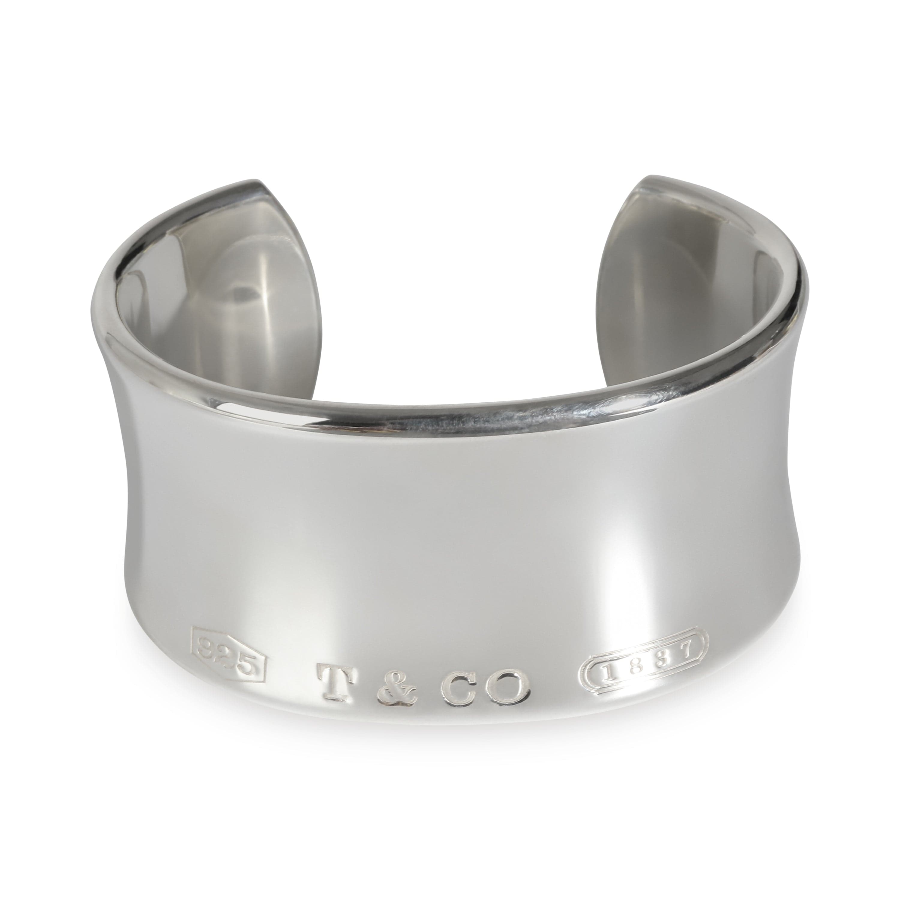 Tiffany & Co. 1837 Wide Cuff Bracelet in  Sterling Silver