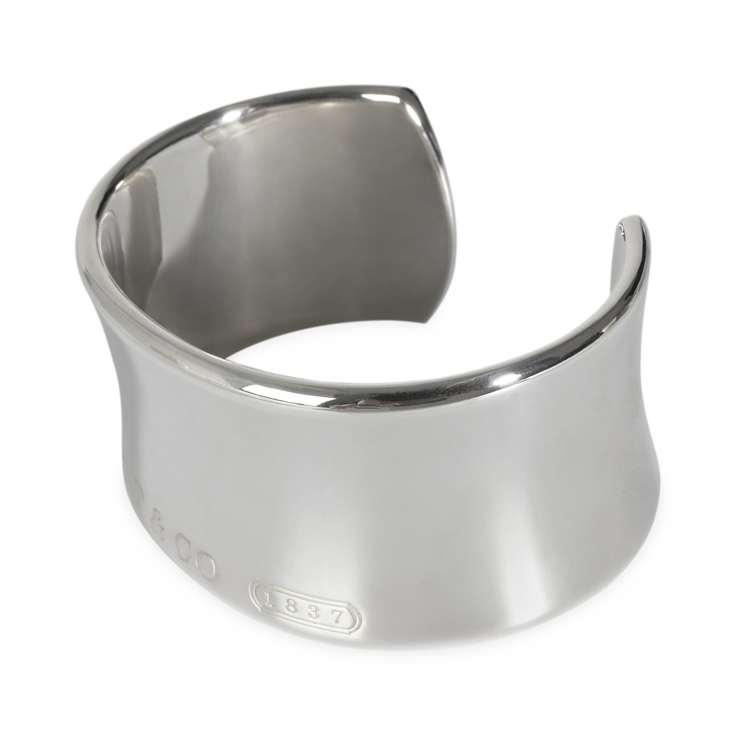 Tiffany & Co. 1837 Wide Cuff Bracelet in  Sterling Silver