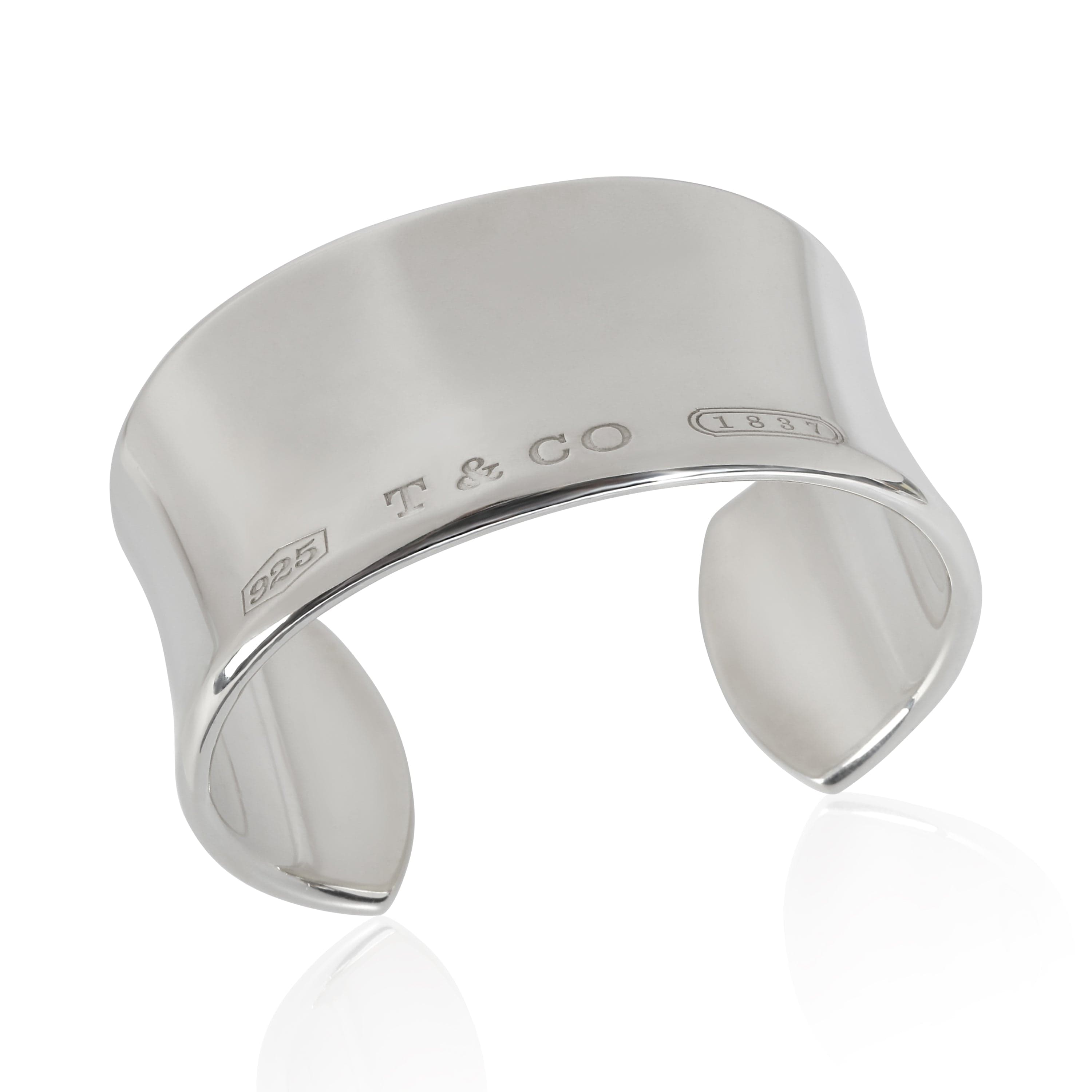 Tiffany & Co. 1837 Wide Cuff Bracelet in  Sterling Silver