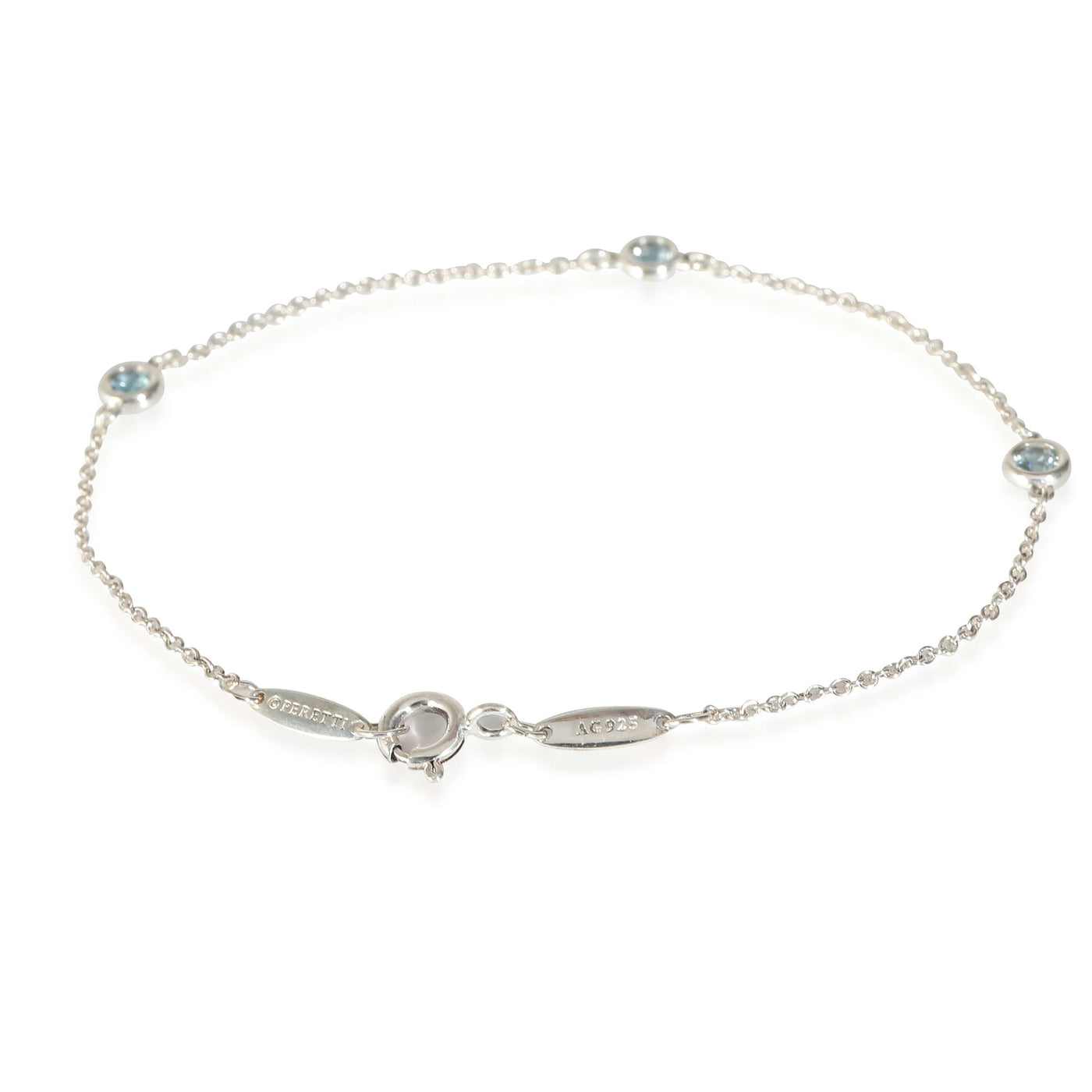 Tiffany & Co. Elsa Peretti Color by the Yard Bracelet in Sterling Silv ...