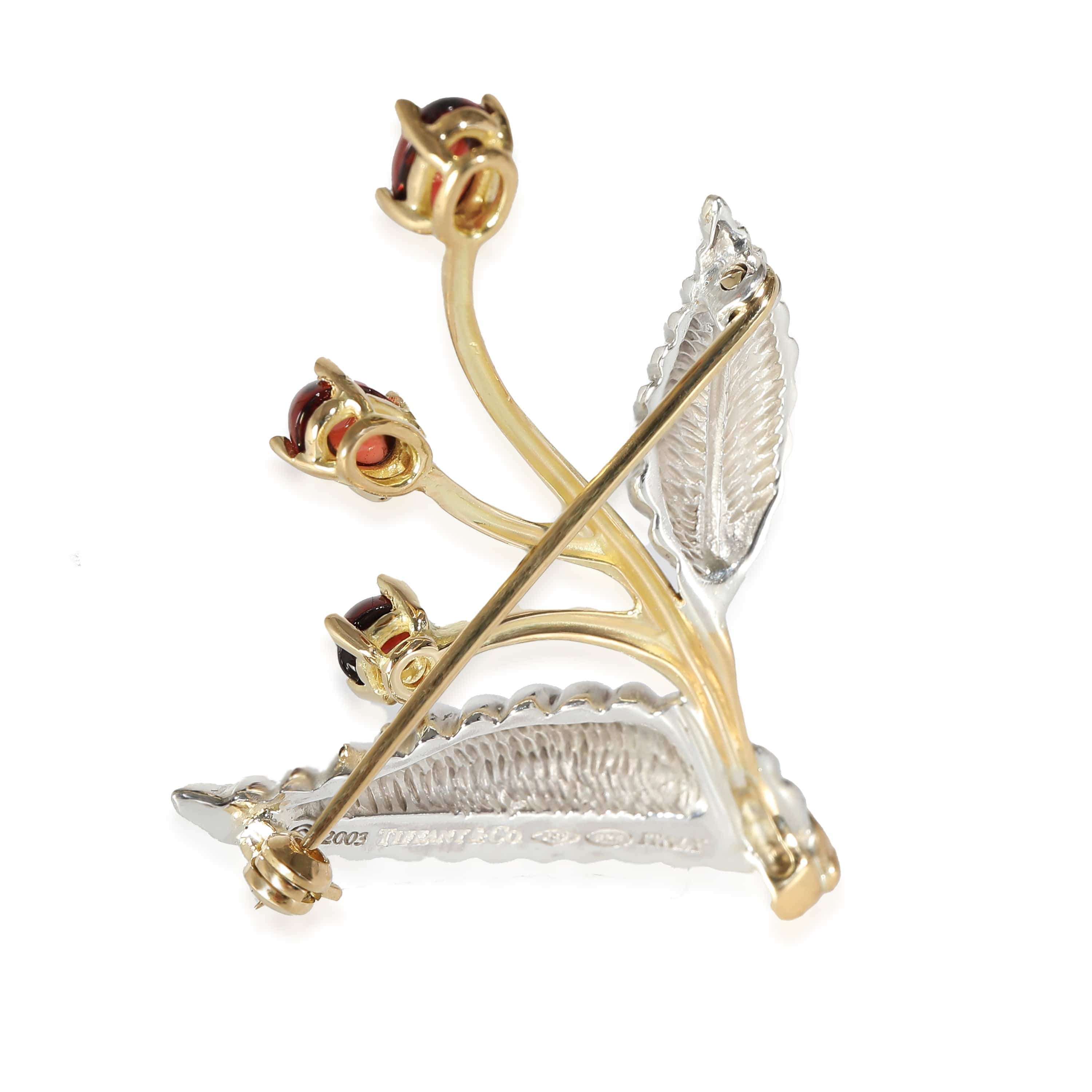 Tiffany & Co. Tiffany & Co. Vintage Brooch in 18k Yellow Gold/Sterling Silver