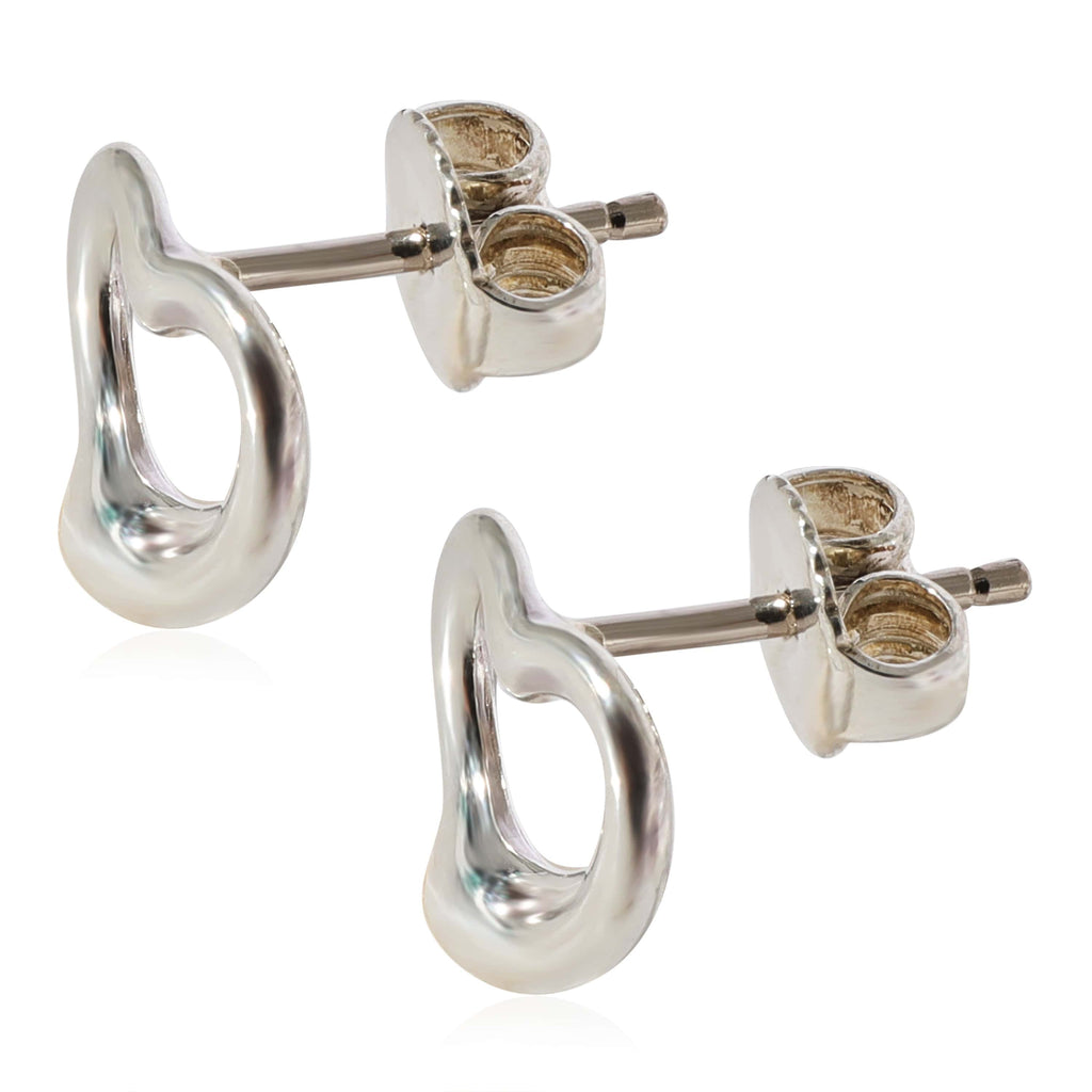 Elsa Peretti™ Open Heart earrings in 18k rose gold. | Tiffany & Co.