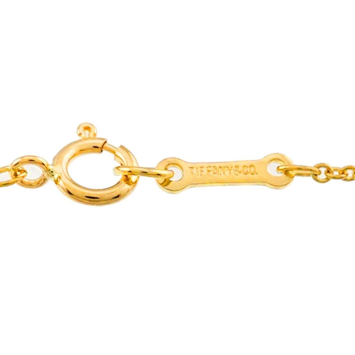 TIFFANY Co. TIFFANY Co. Loving Heart Necklace 18K Yellow Gold 750 90318562