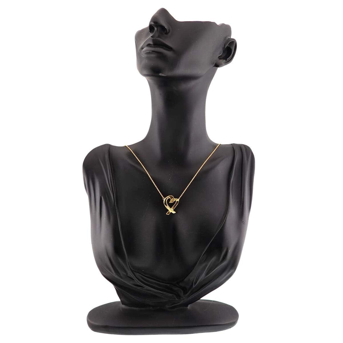 TIFFANY Co. TIFFANY Co. Loving Heart Necklace 18K Yellow Gold 750 90318562