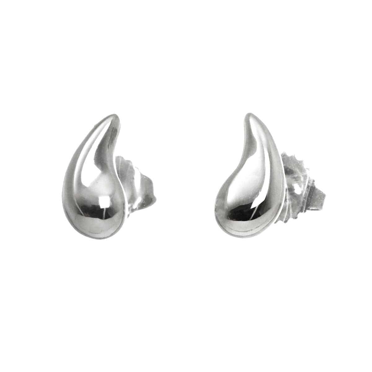 TIFFANY Co. Teardrop Earrings Pierced Pt 903257591