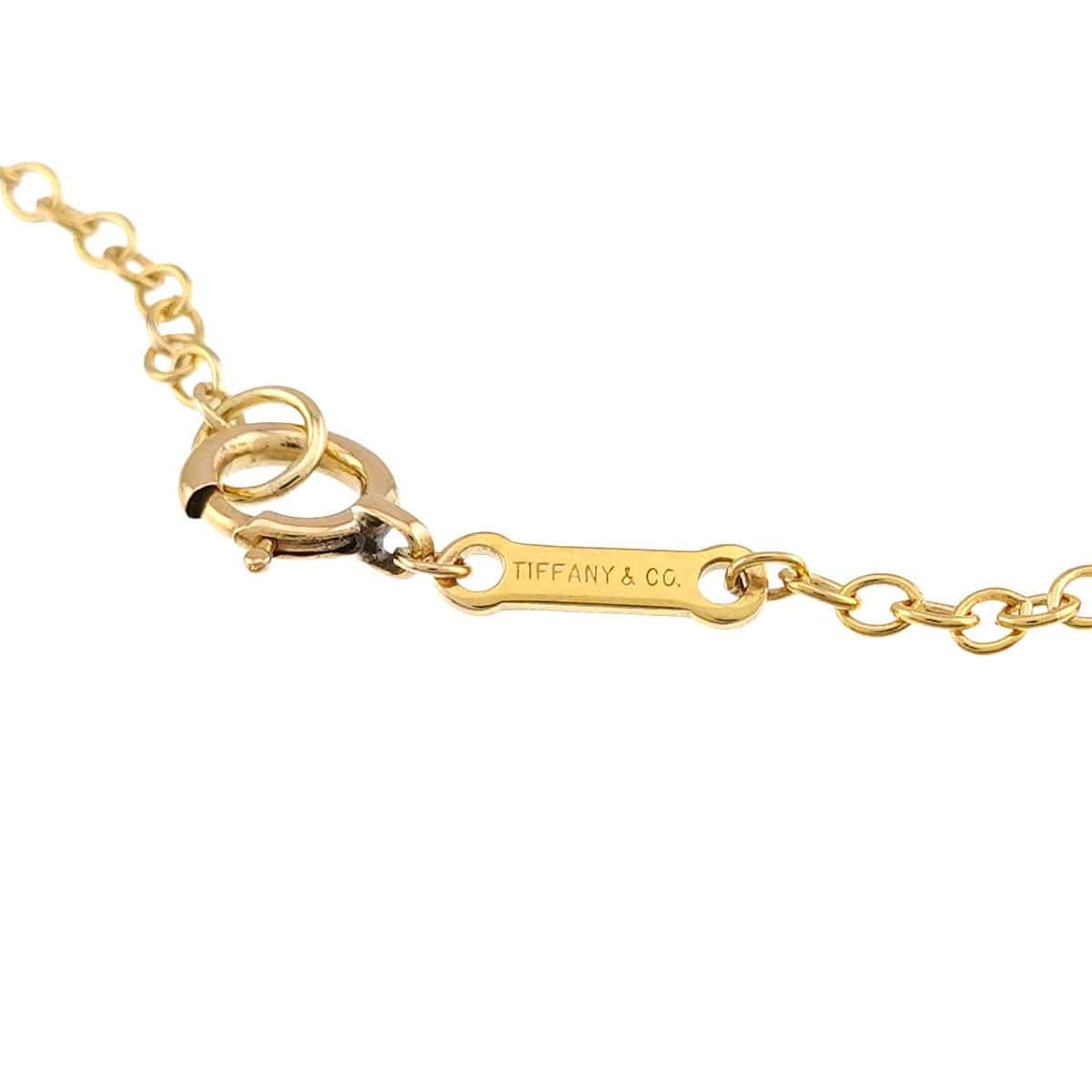 TIFFANY Co. TIFFANY Co. Open Heart Long Necklace 18K Yellow Gold 750 90327416
