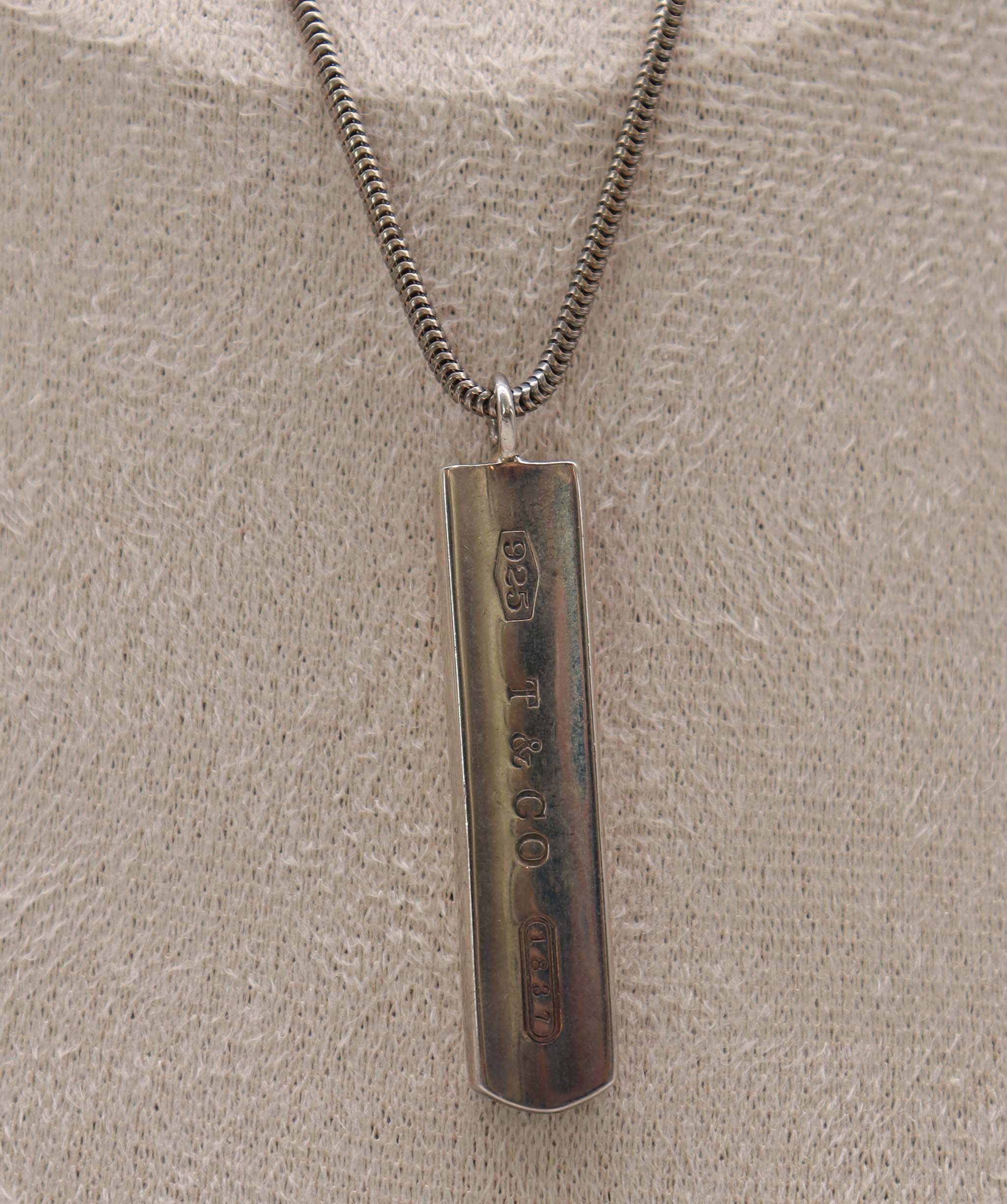 Tiffany & Co. Tiffany & Co. 1837 Neckalce Sterling Silver 925 109546