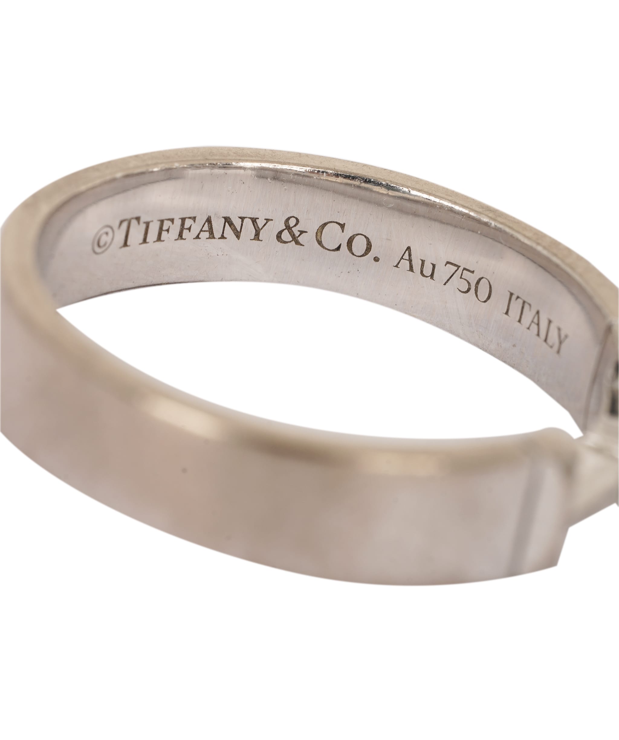 Tiffany & Co. Tiffany & Co. 18K gold T True Ring with diamond AKC0754