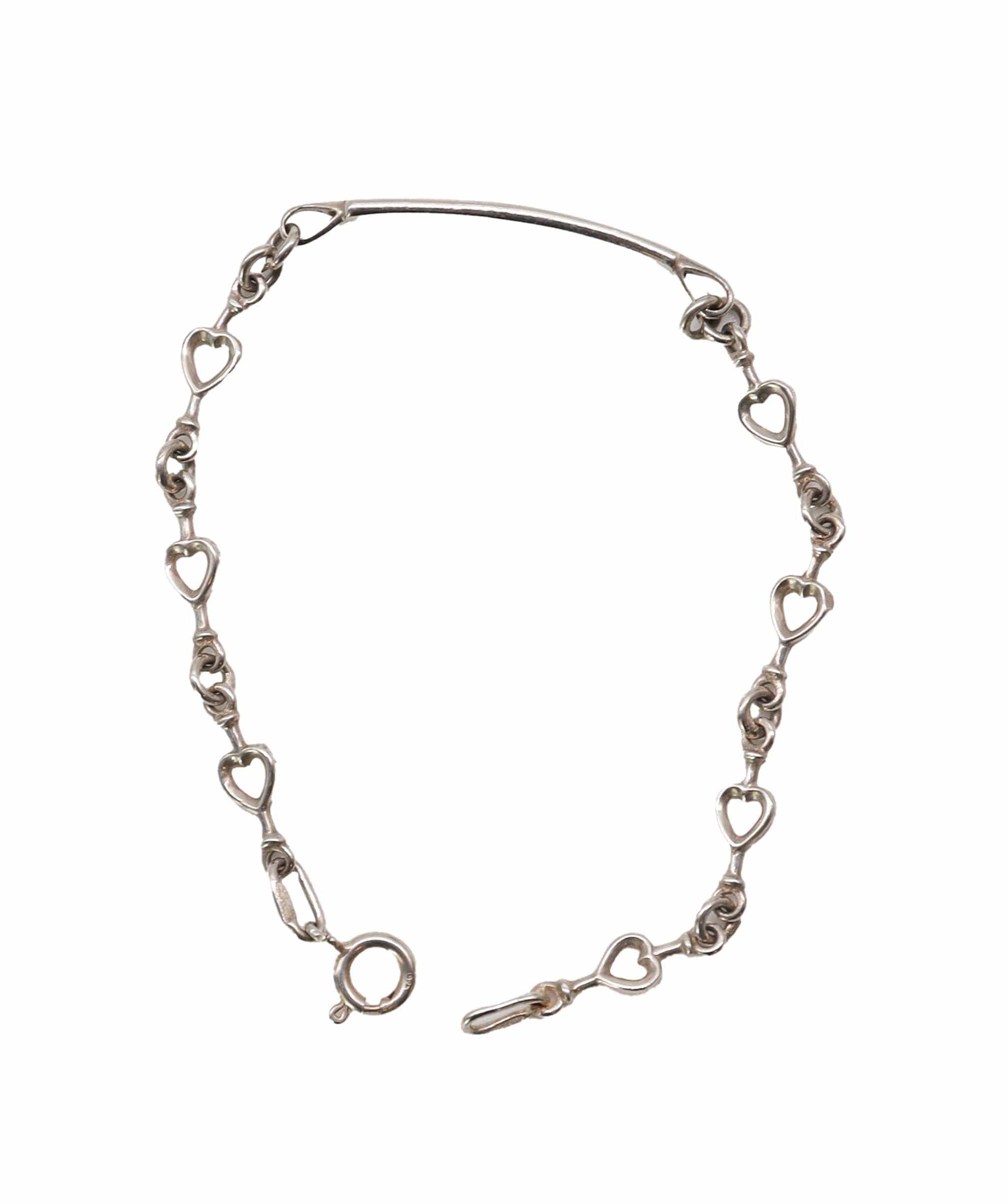 Tiffany & Co. Tiffany & Co. Heart Chain ID Bracelet Sterling Silver 925 109543