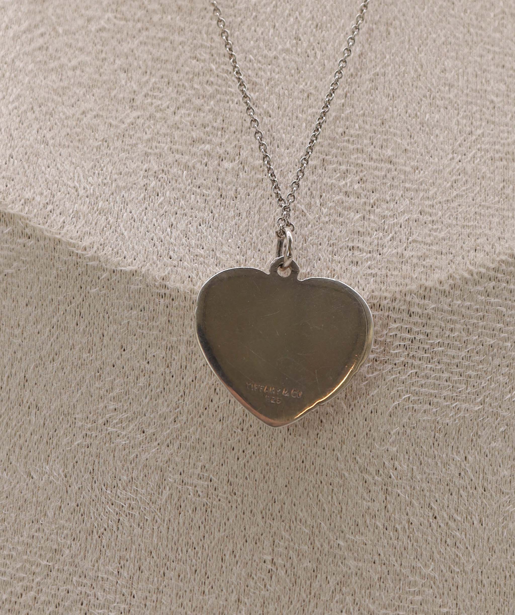 Tiffany & Co. Tiffany & Co. Heart Necklace Sterling Silver 925 109561