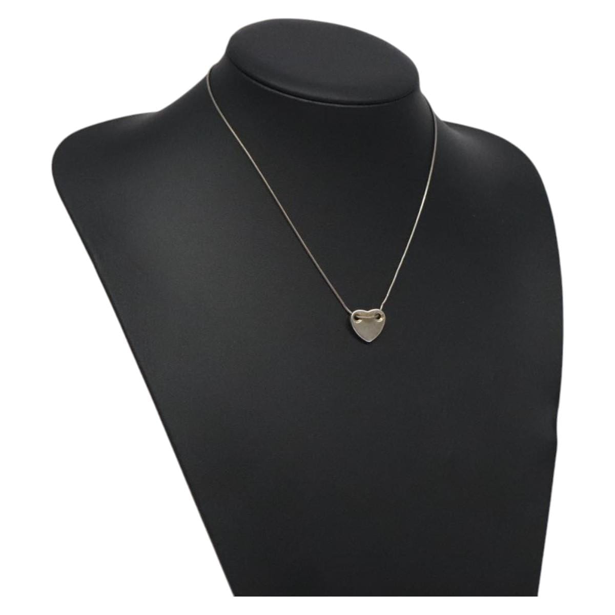 Tiffany & Co. TIFFANY&Co. Necklace metal Silver Auth 121290