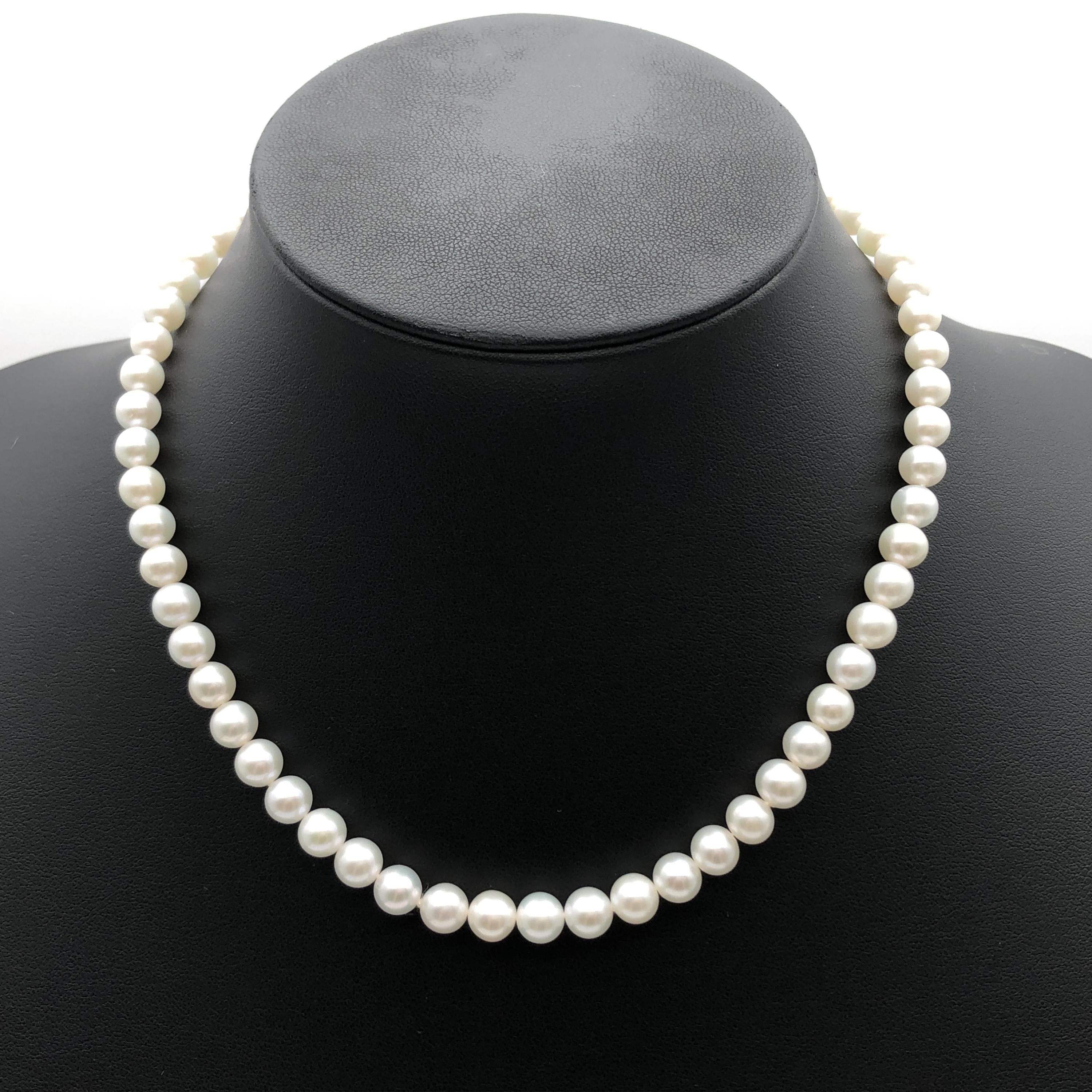 Tiffany & Co. Tiffany & Co. Pearl String Necklace, SV925, 26.8g, 16inch C333710