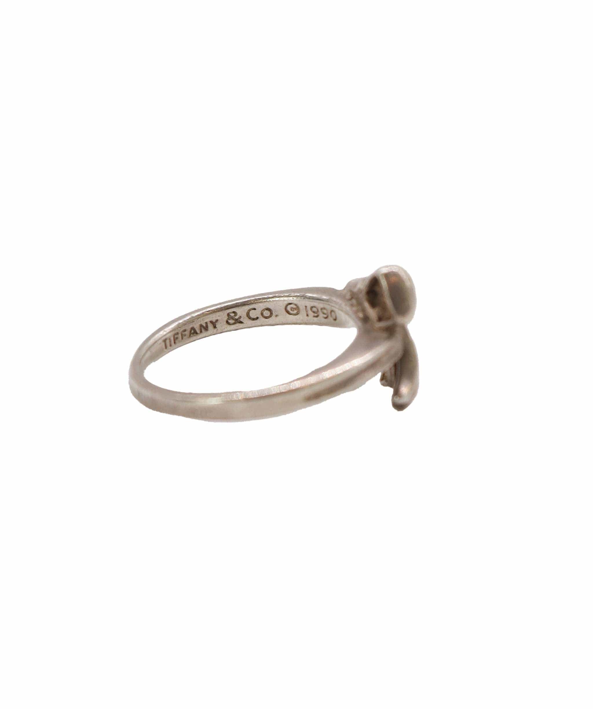 Tiffany & Co. Tiffany & Co. Ribbon Ring Sterling Silver 925 109555