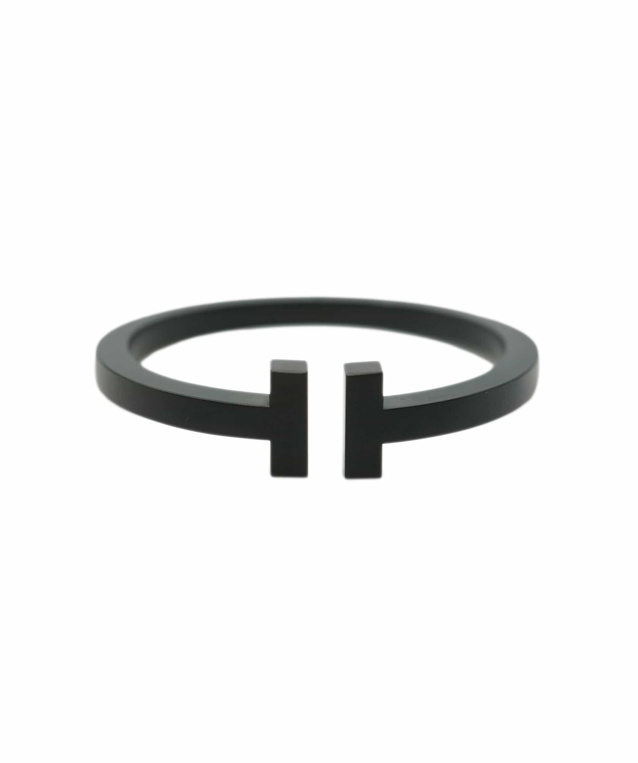 Tiffany & Co. Tiffany & Co. Tiffany T Bracelet in Black Steel ALC1505