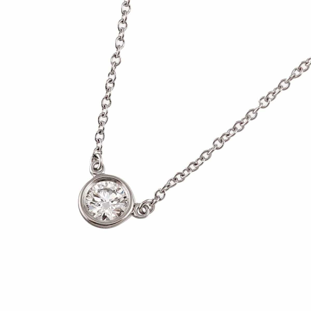 TIFFANY Co. TIFFANY Co. By The Yard Diamond Necklace Platinum 90315675