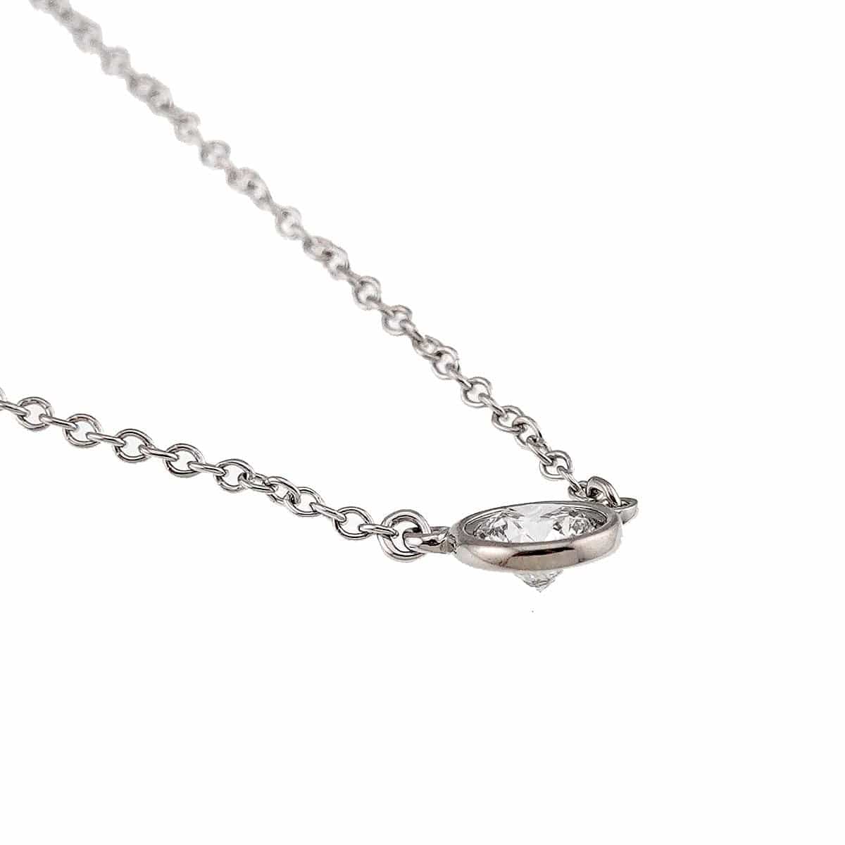 TIFFANY Co. TIFFANY Co. By The Yard Diamond Necklace Platinum 90315675