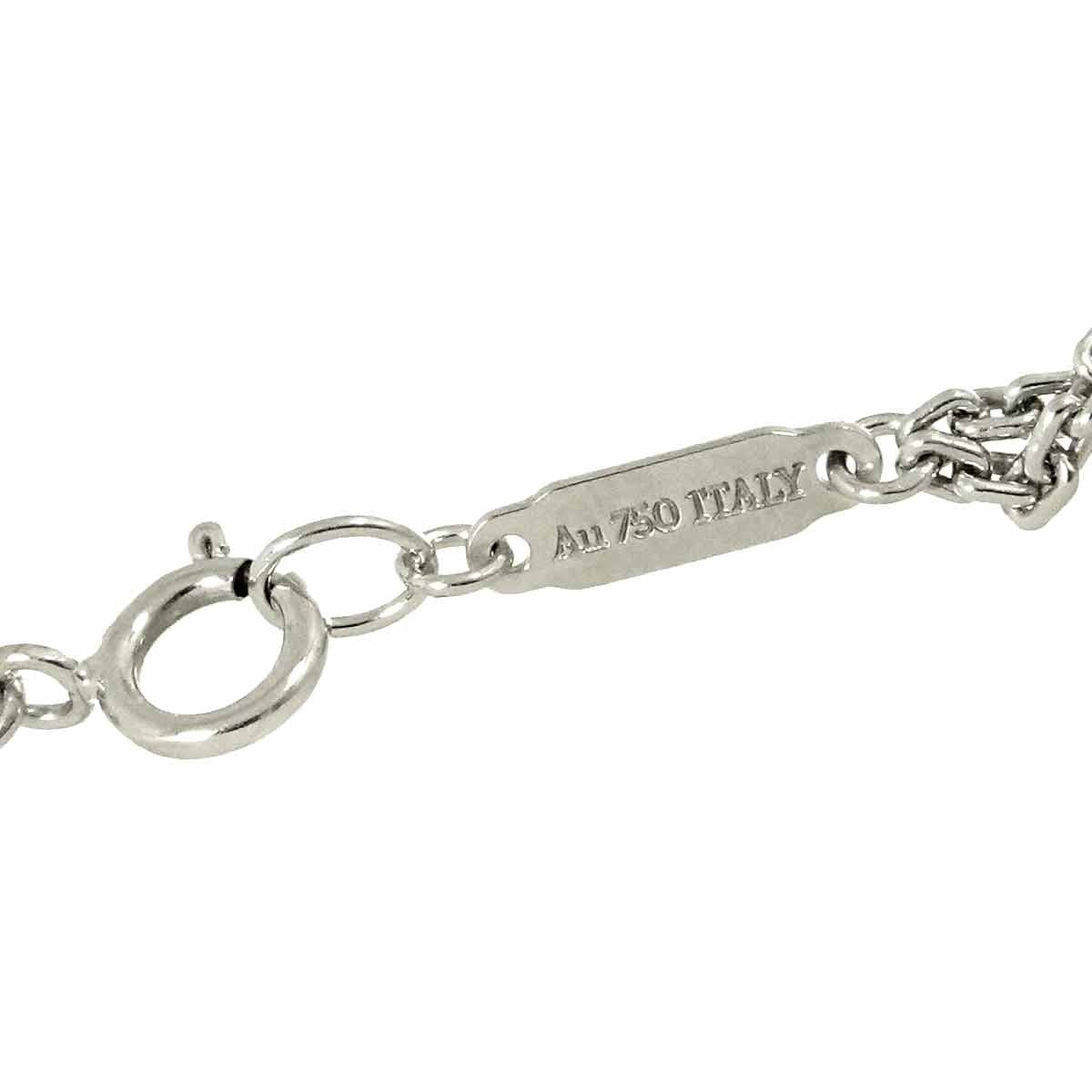 TIFFANY Co. TIFFANY Co. Hardware Diamond 0.74ct Necklace 18K White Gold 750 90292721