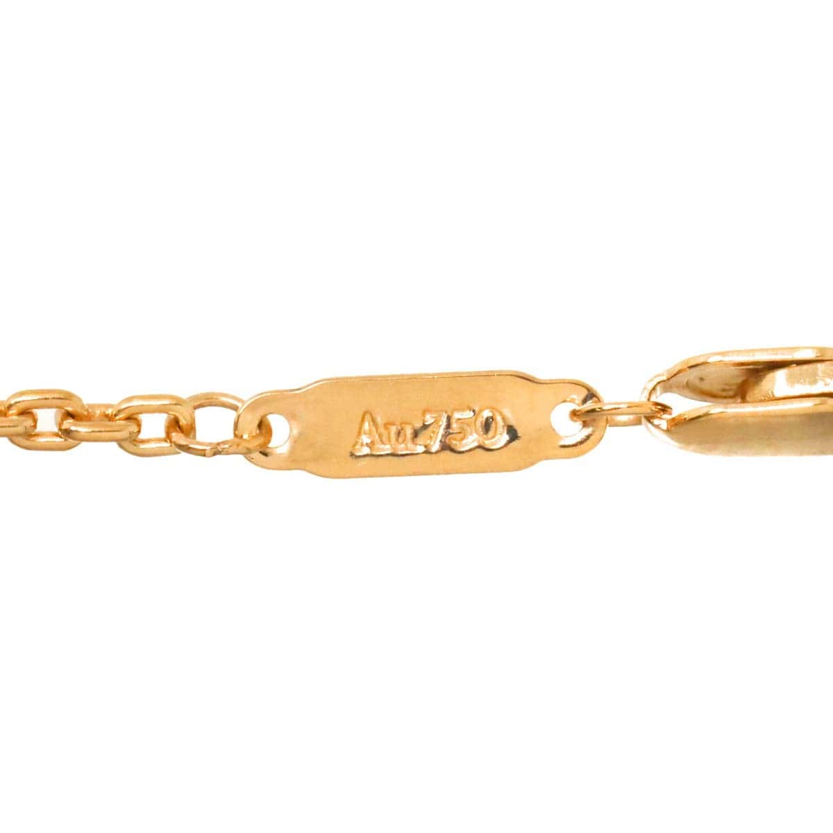 TIFFANY Co. TIFFANY Co. Lock Small Diamond Necklace 18K Pink Gold 750 90309441