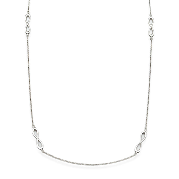 Tiffany & Co. Tiffany & Co. Infinity 6 Stations Necklace in Sterling Silver
