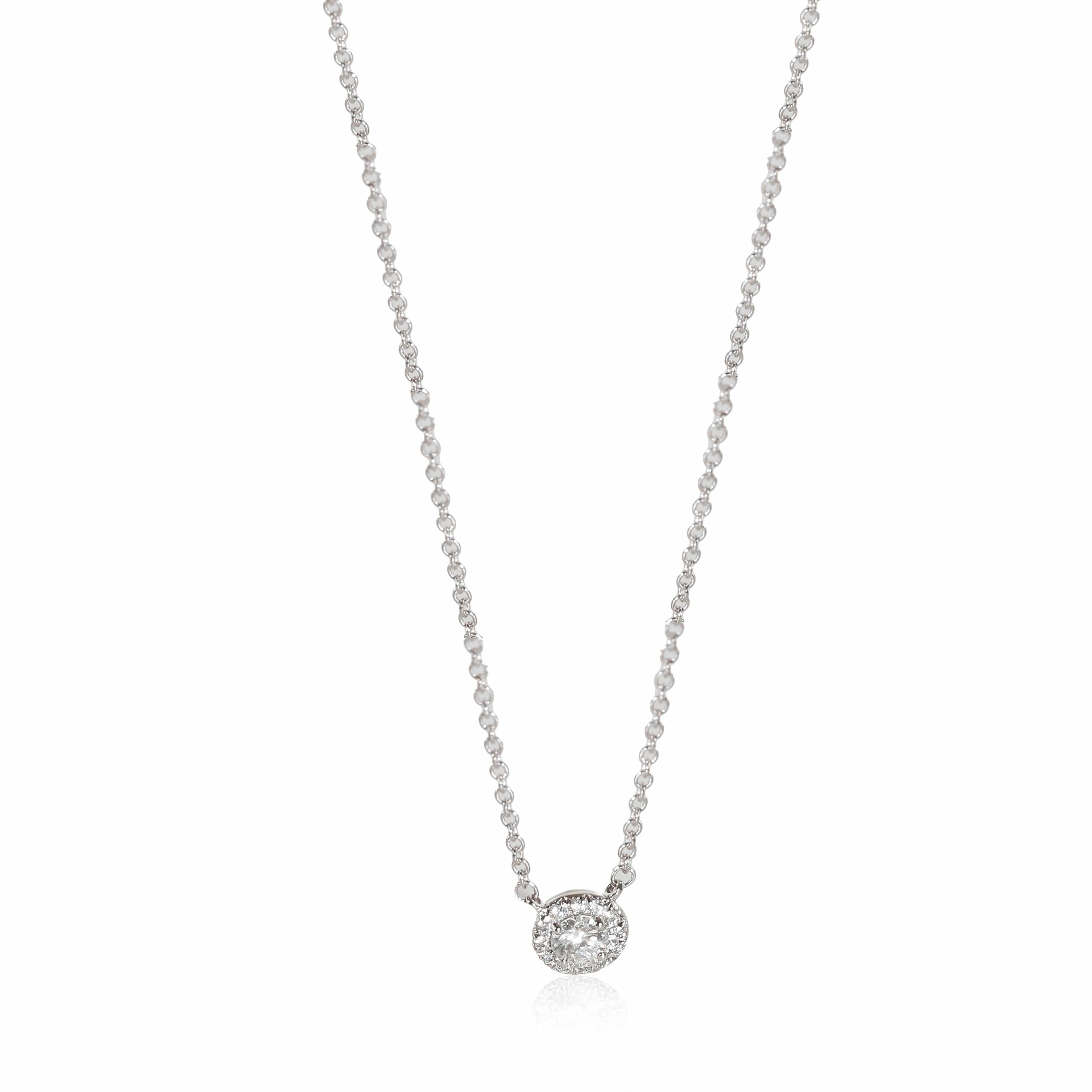 Tiffany & Co. Tiffany & Co. Soleste Diamond Pendant in  Platinum 0.16 CTW