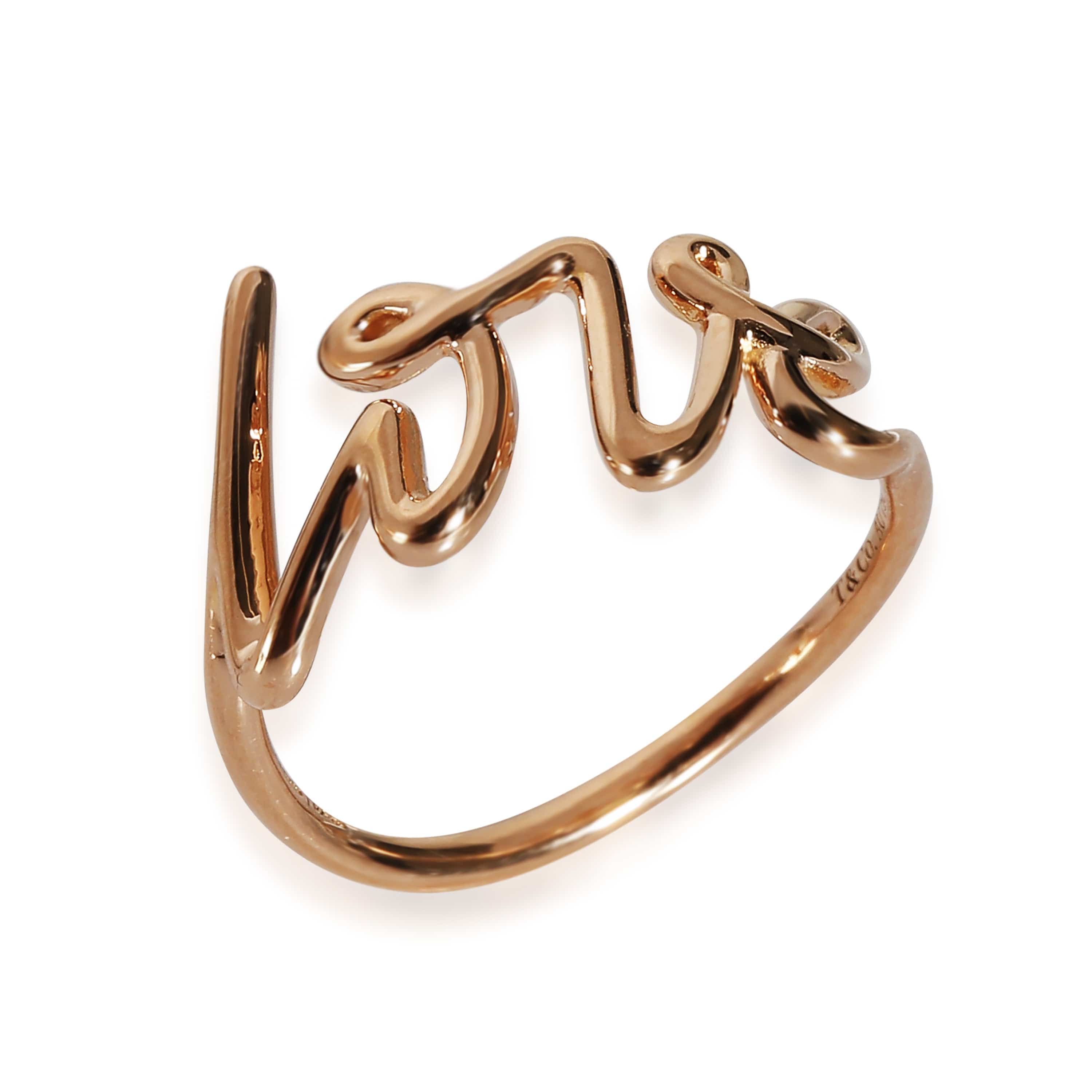 Tiffany & Co. Paloma Picasso Fashion Ring in 18k Rose Gold