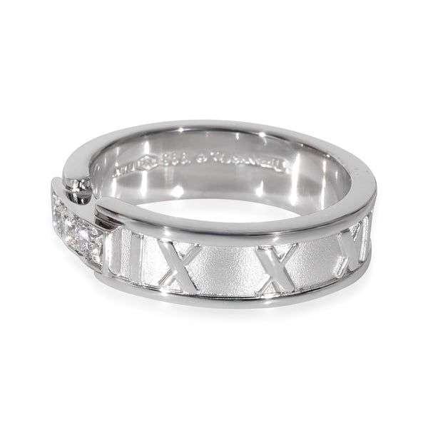 Tiffany & Co. Tiffany & Co. Atlas Diamond Ring in 18k White Gold 0.15 CTW